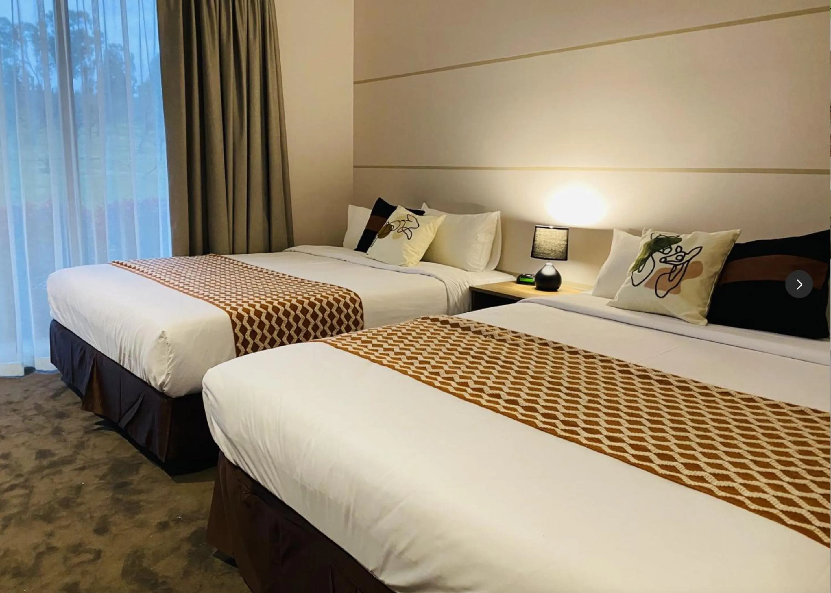 Bed in De'Vine Escape