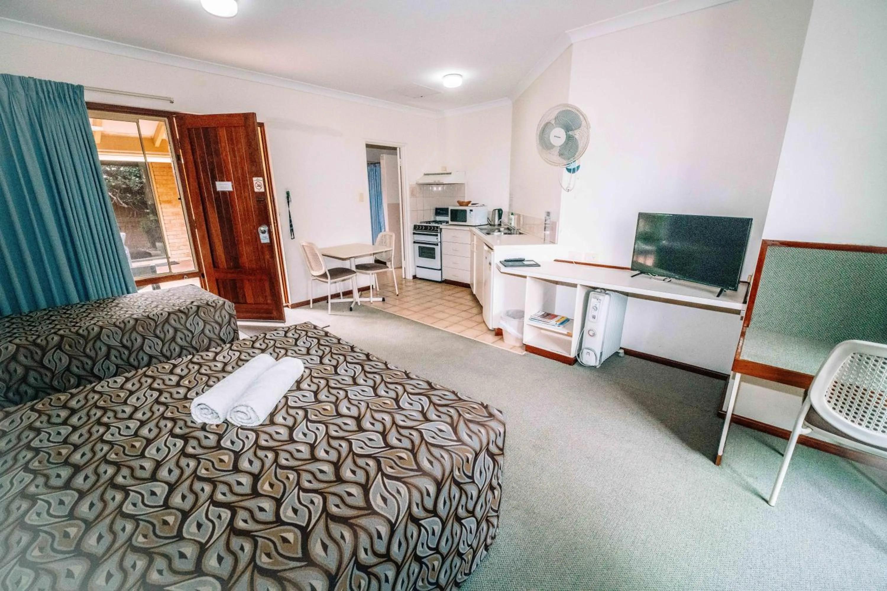 Bed in Augusta's Georgiana Molloy Motel