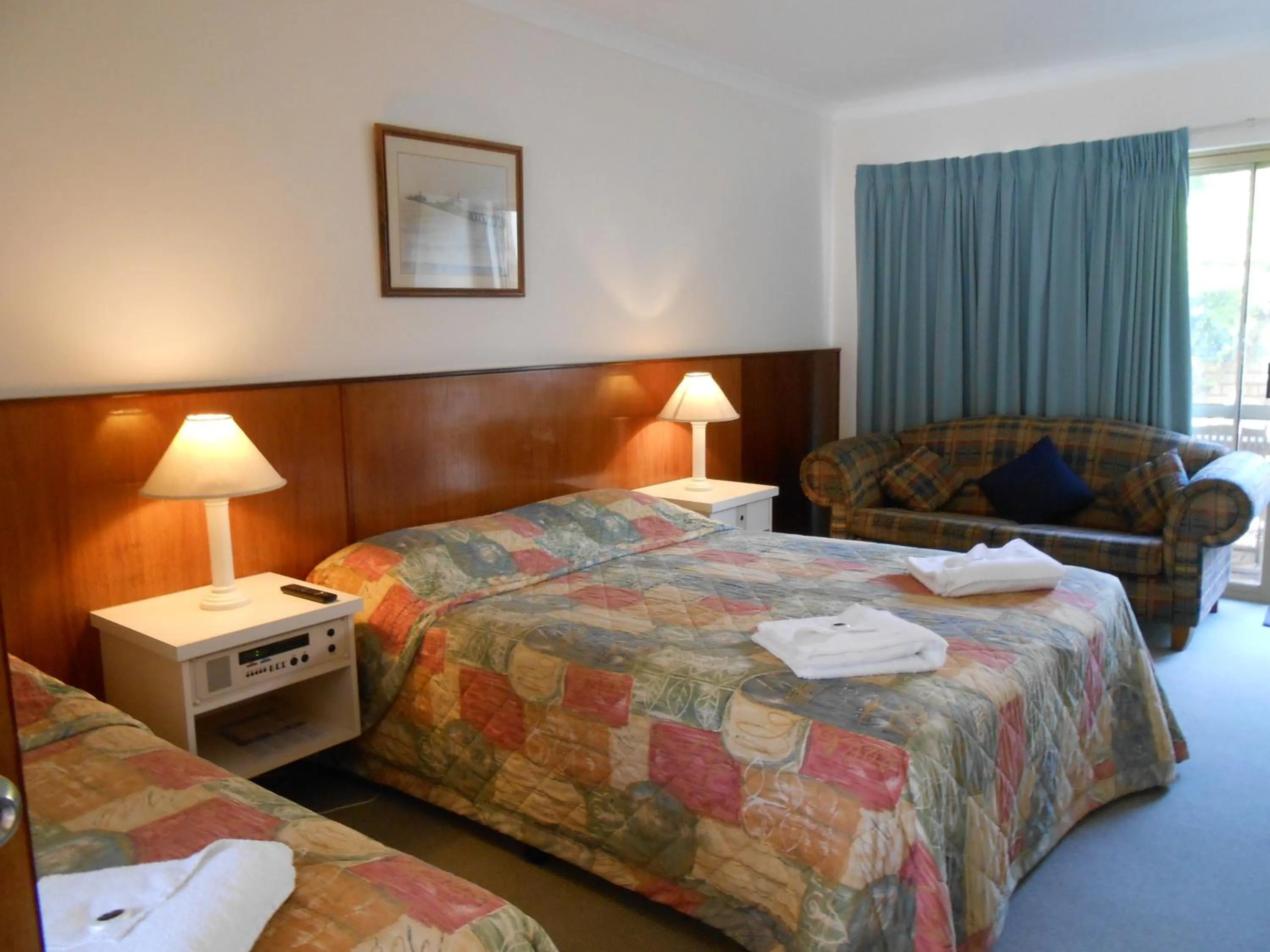 Bed in Augusta's Georgiana Molloy Motel