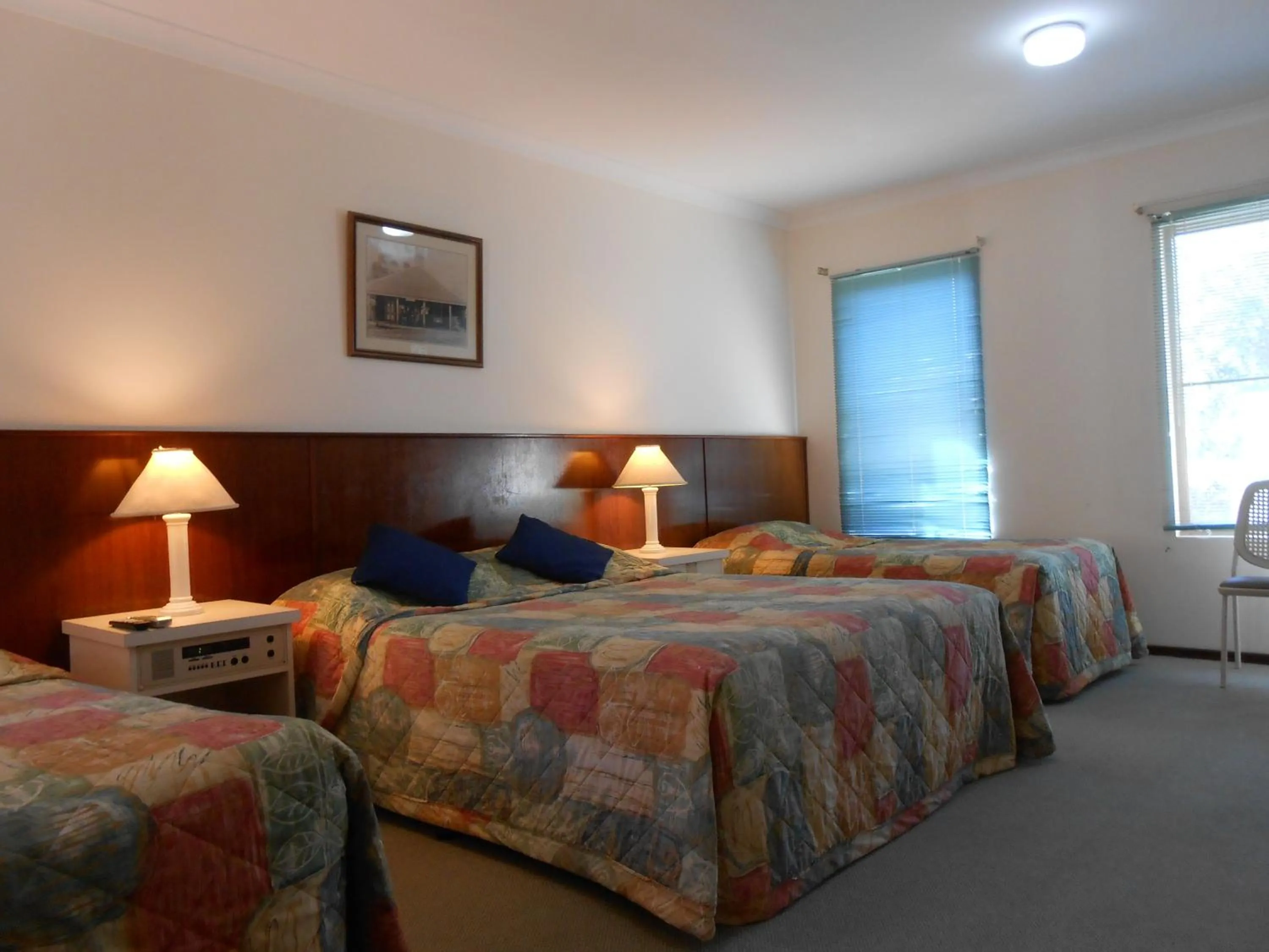 Bed in Augusta's Georgiana Molloy Motel