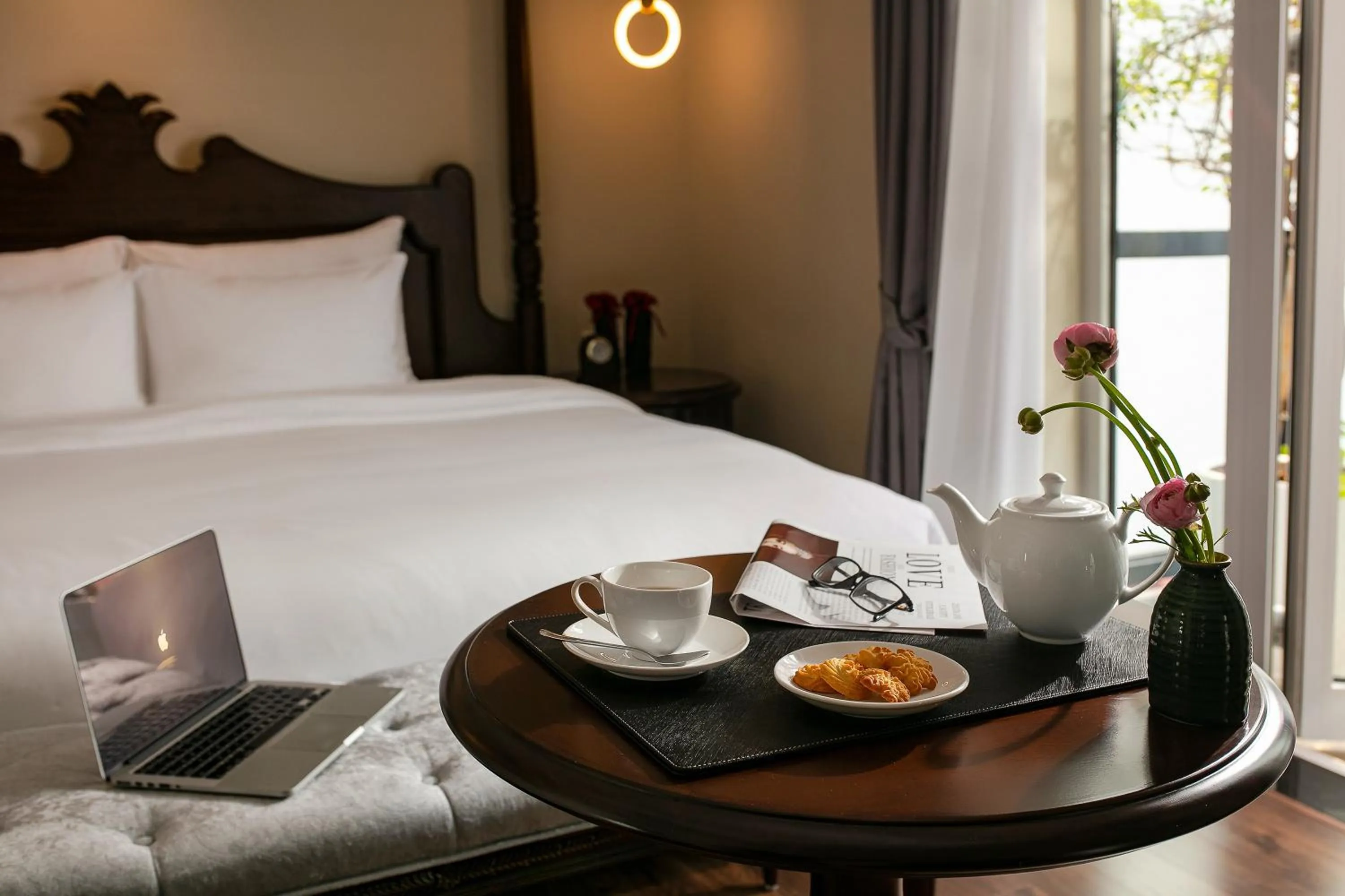 Bed in La Mejor Hotel & Sky Bar