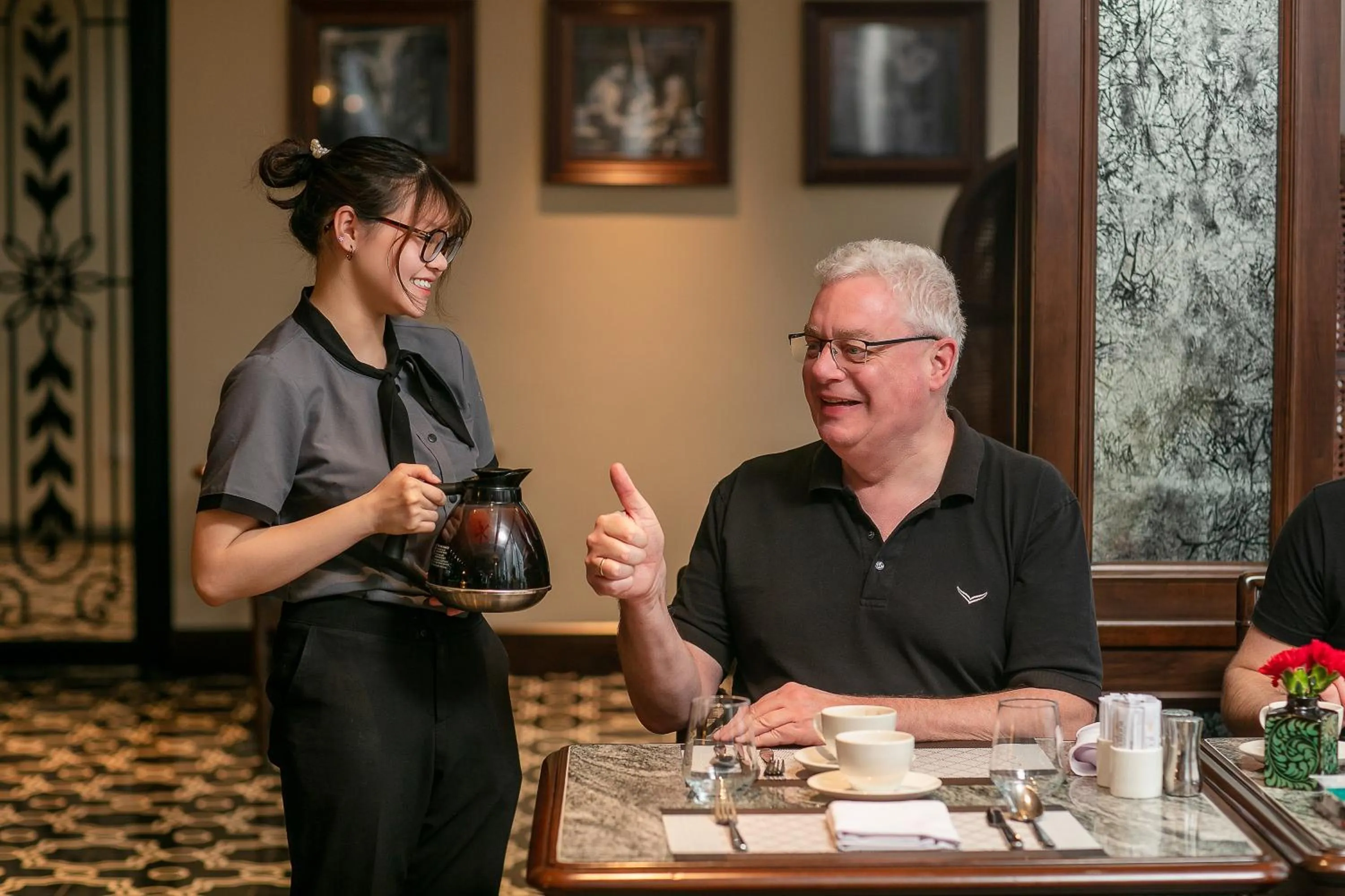 Staff in La Mejor Hotel & Sky Bar