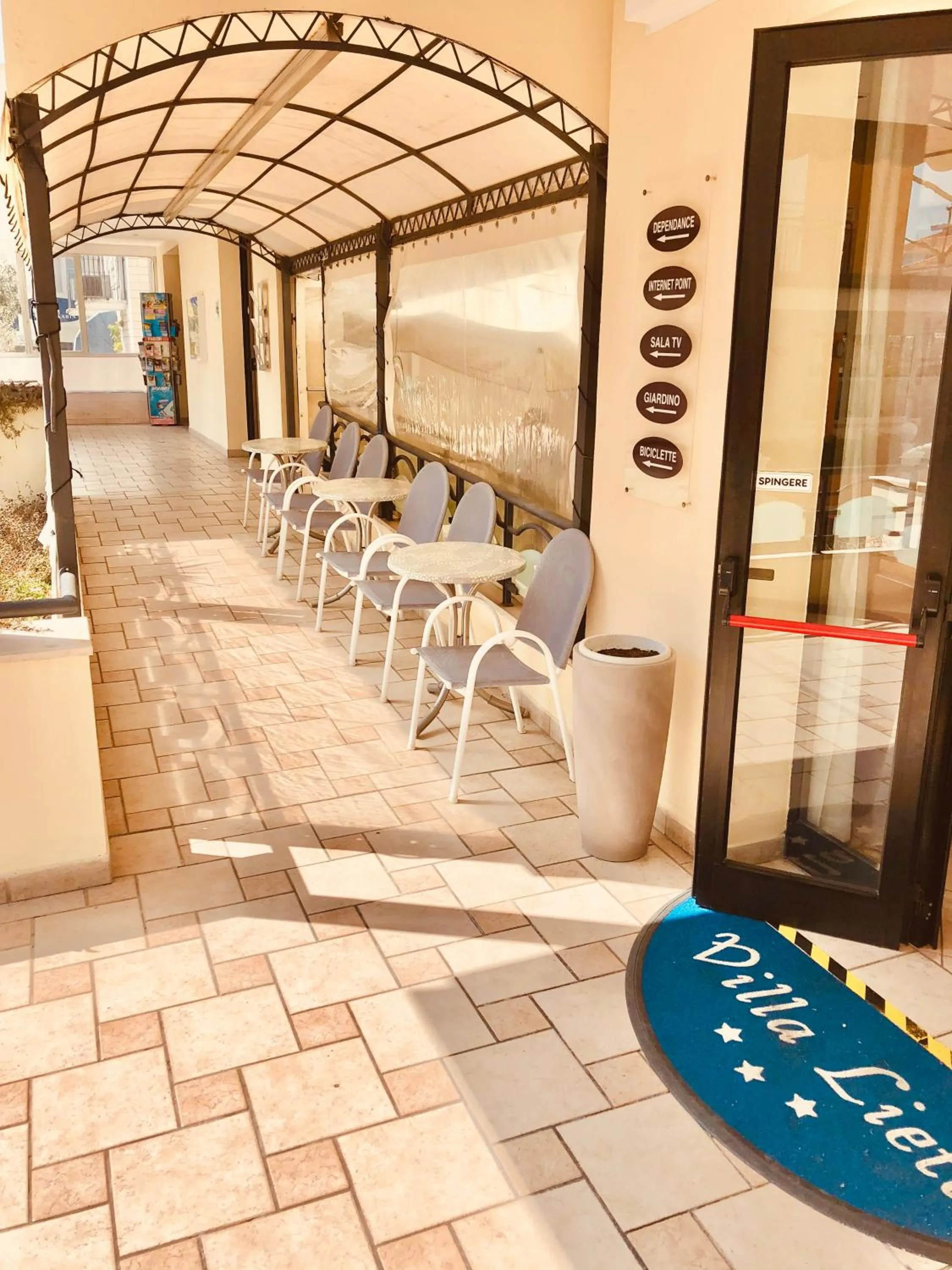 Property building in Hotel Villa Lieta