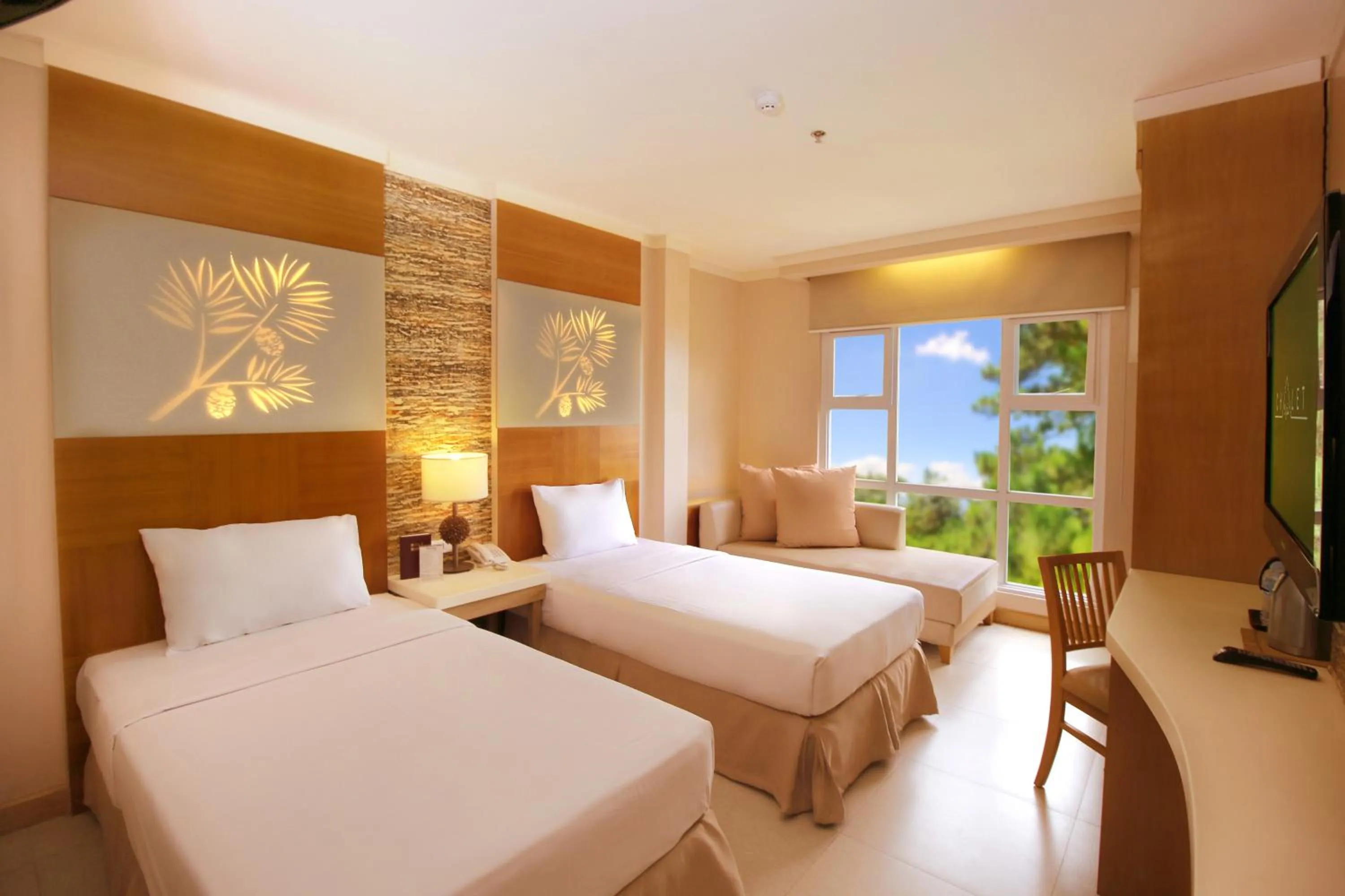 Photo of the whole room, Bed in Chalet Baguio