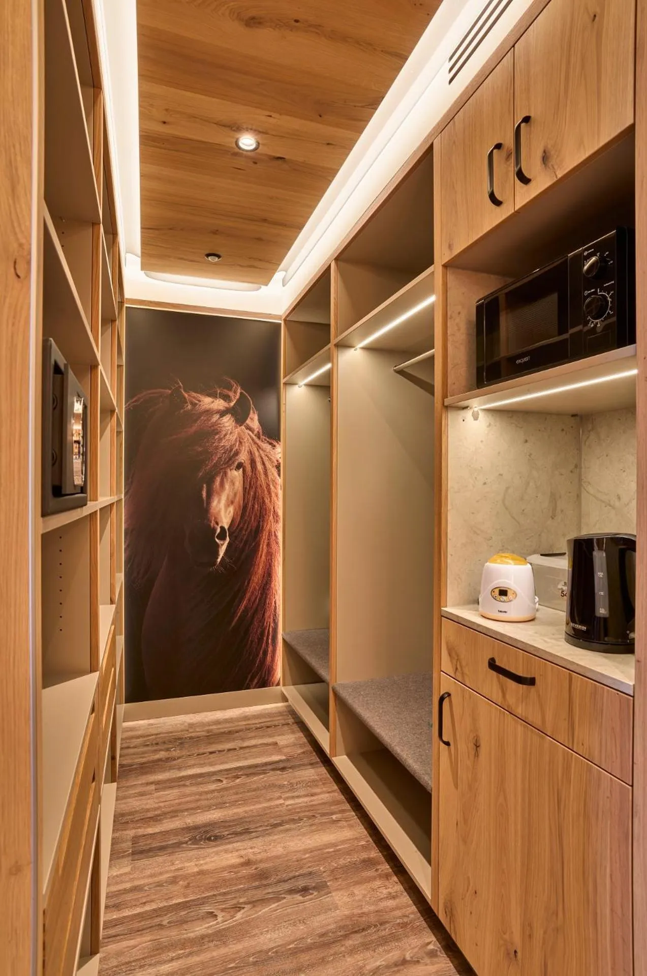 wardrobe in Familotel Schreinerhof