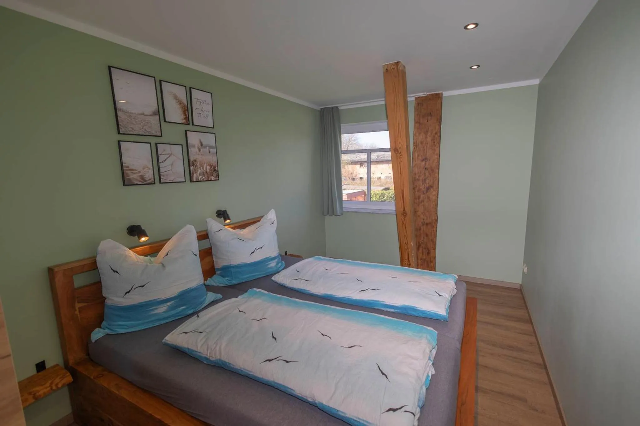 Bedroom, Bed in Ferienanlage Süderhof