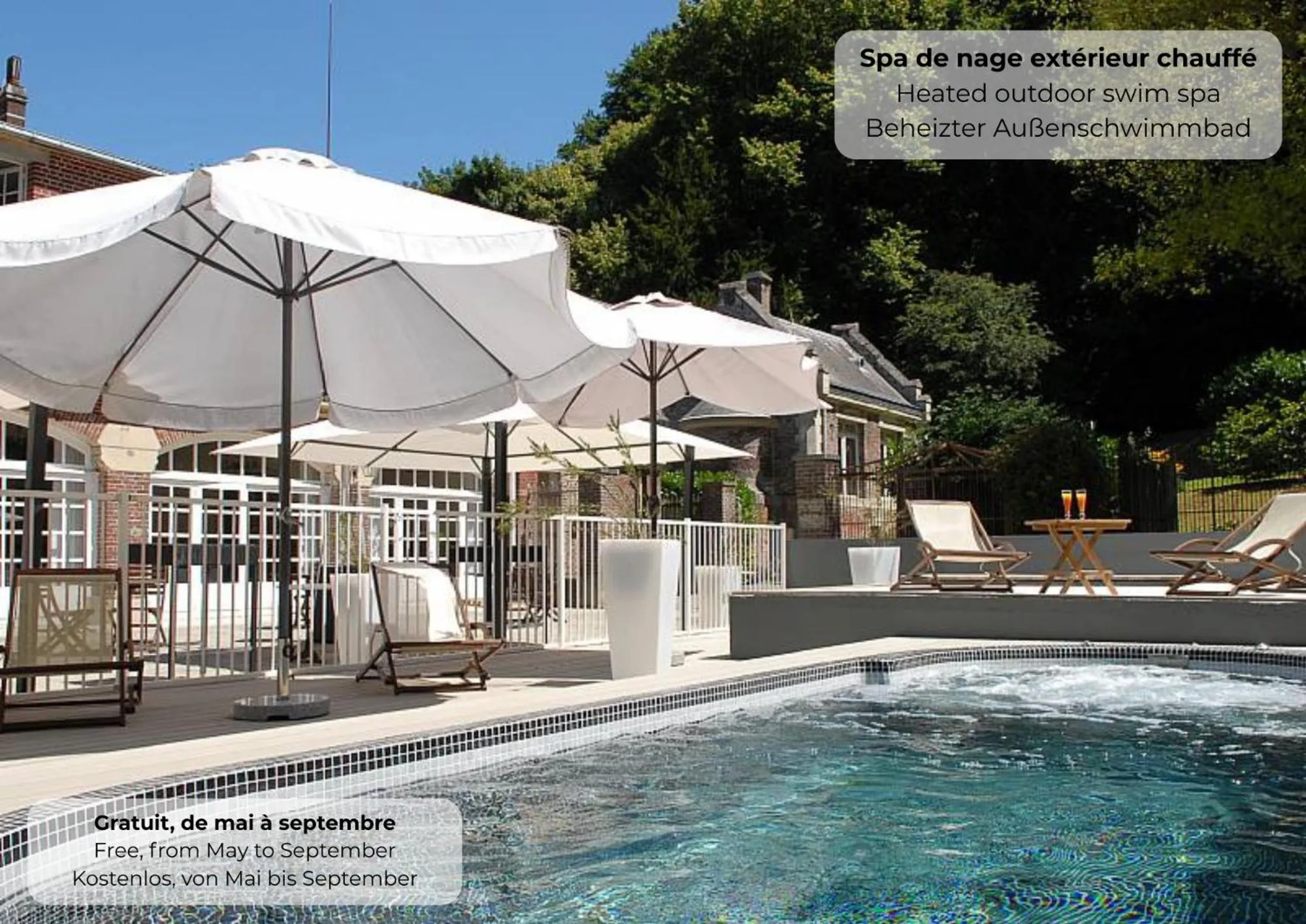 Patio in Domaine de Joinville