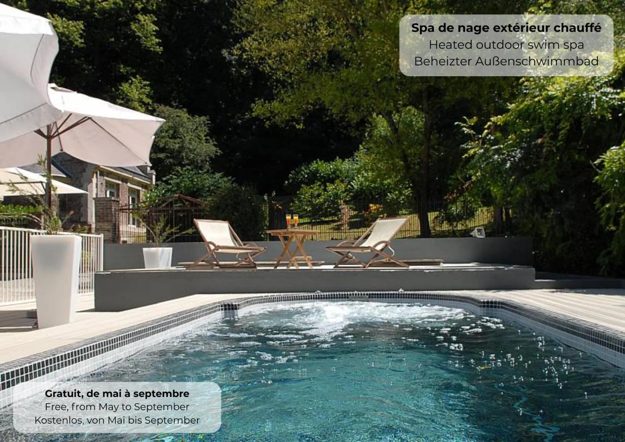 Garden in Domaine de Joinville