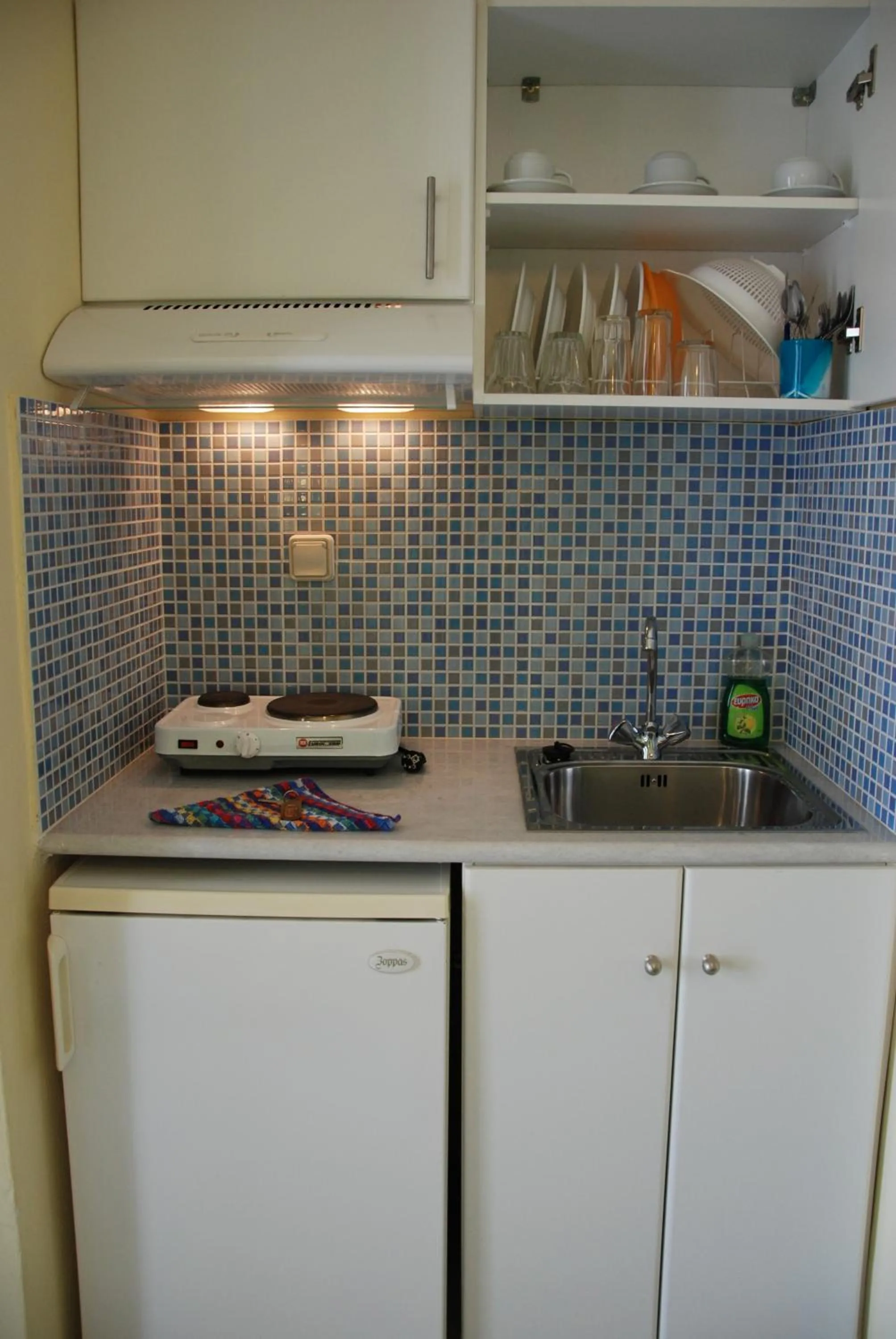 Kitchen or kitchenette in Koulas Pension - Red Lake