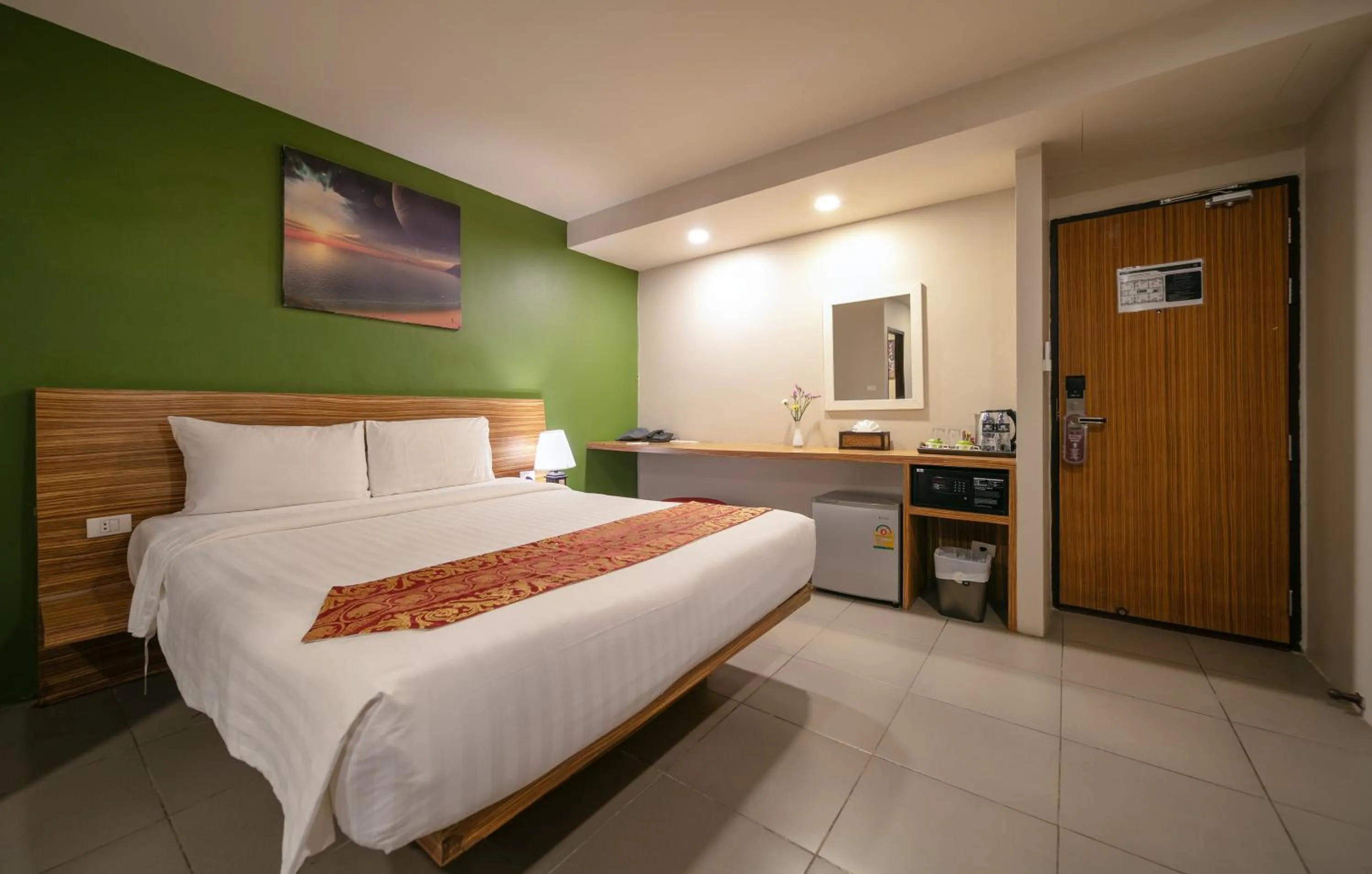 Bed in Gu Hotel Patong