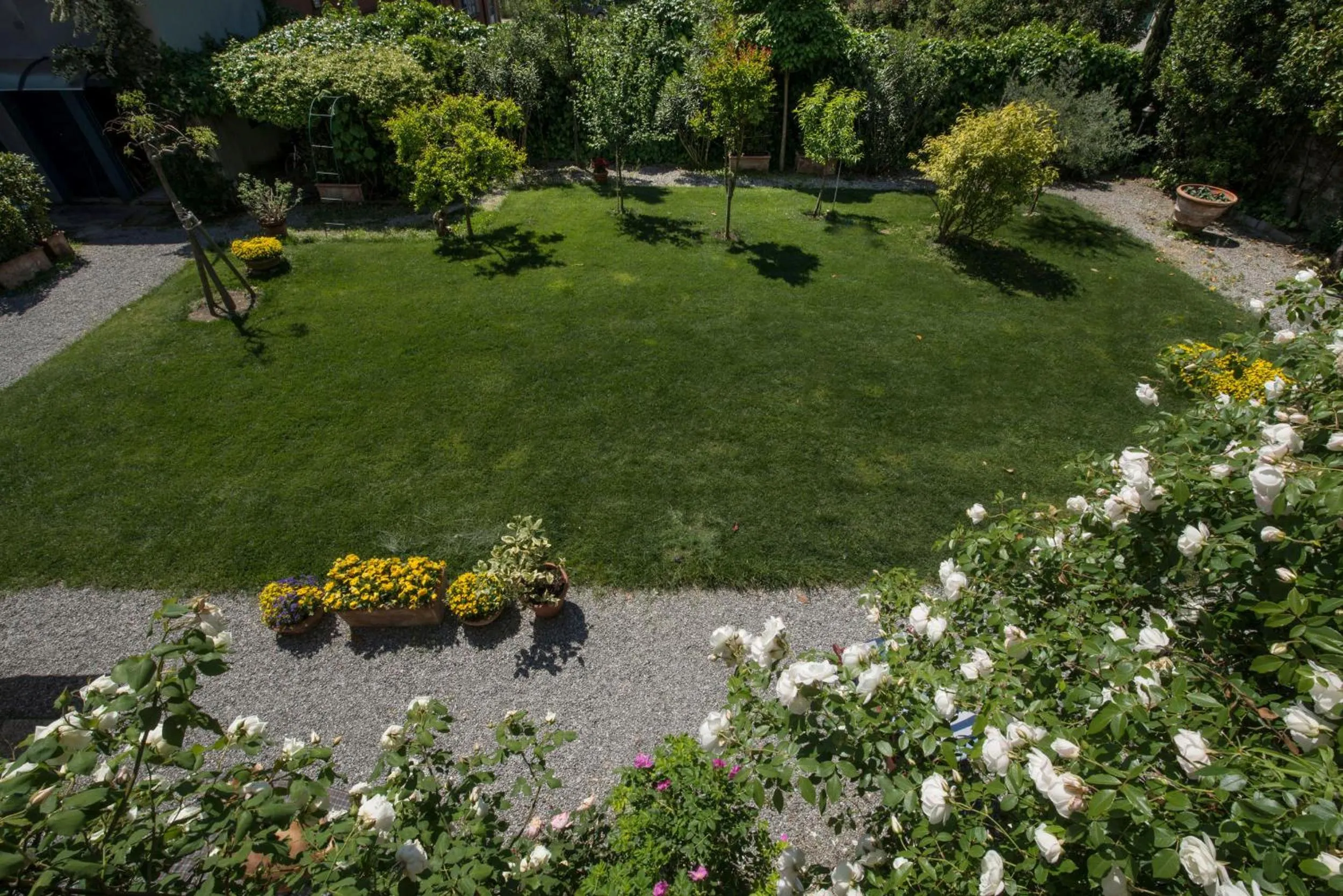 Garden in Al Porto Di Lucca B&B