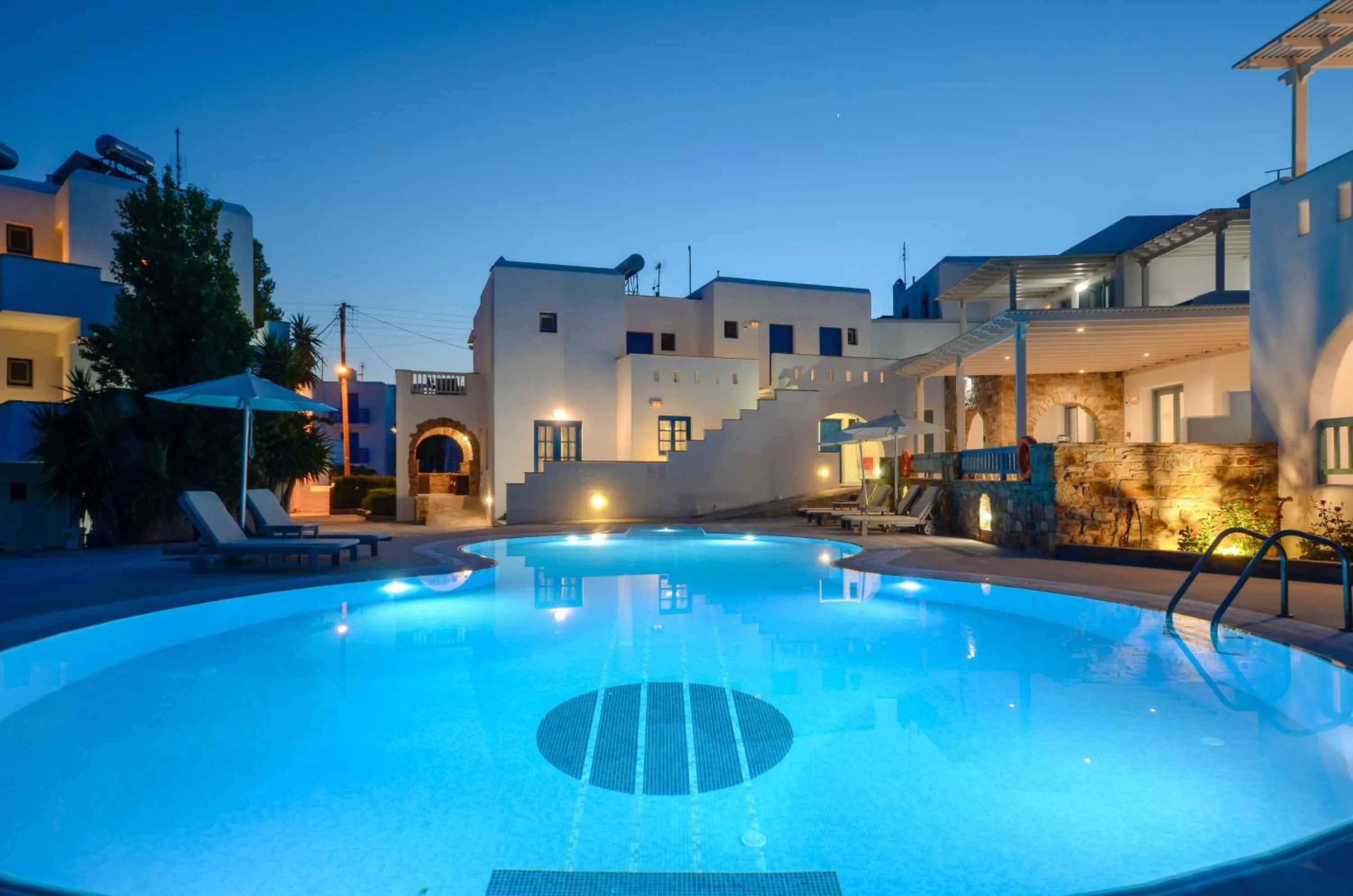 Patio in Hotel Francesca