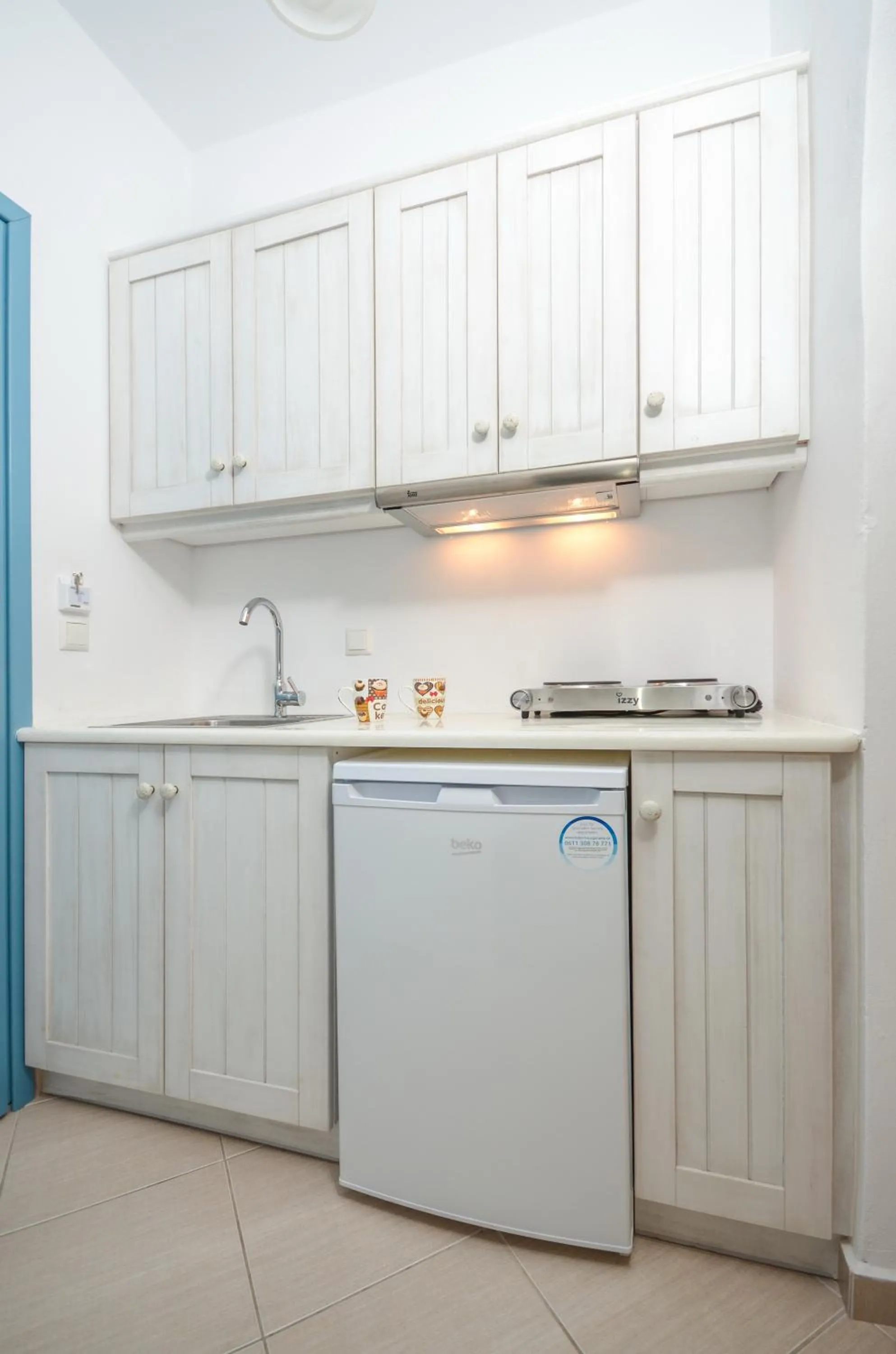 Kitchen or kitchenette in Hotel Francesca