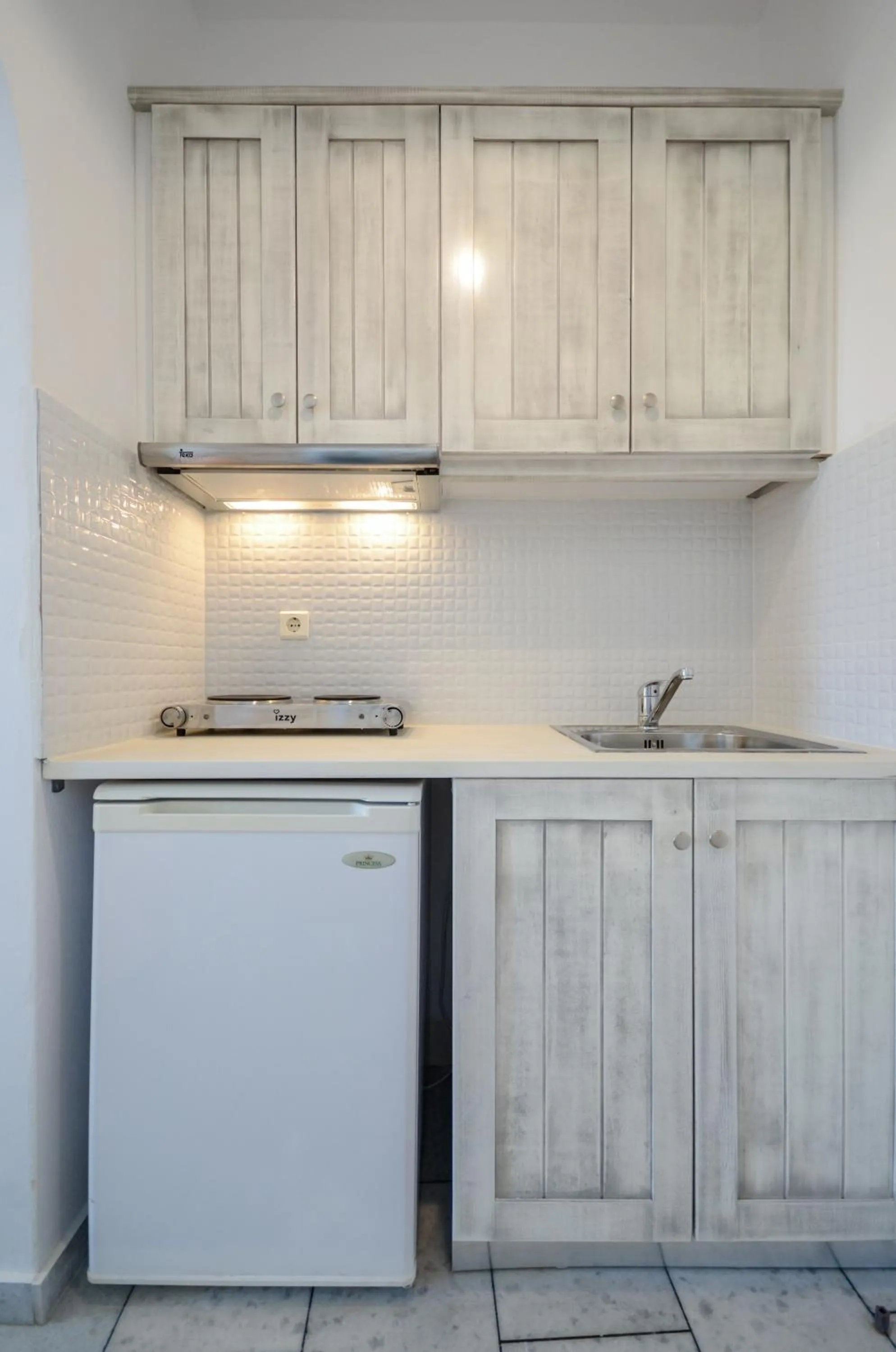 Kitchen or kitchenette in Hotel Francesca