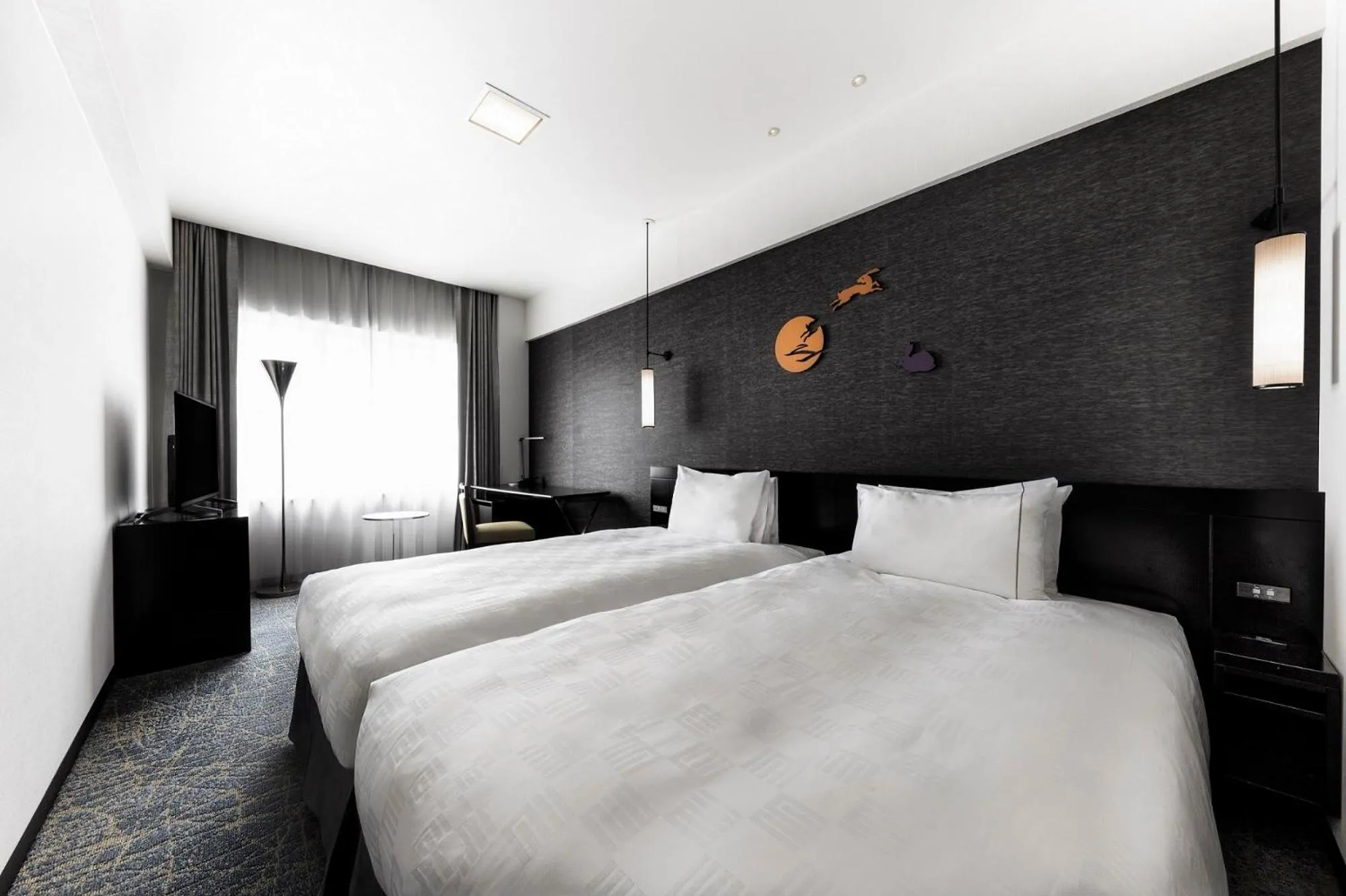 Bed in The Royal Park Hotel Kyoto Sanjo