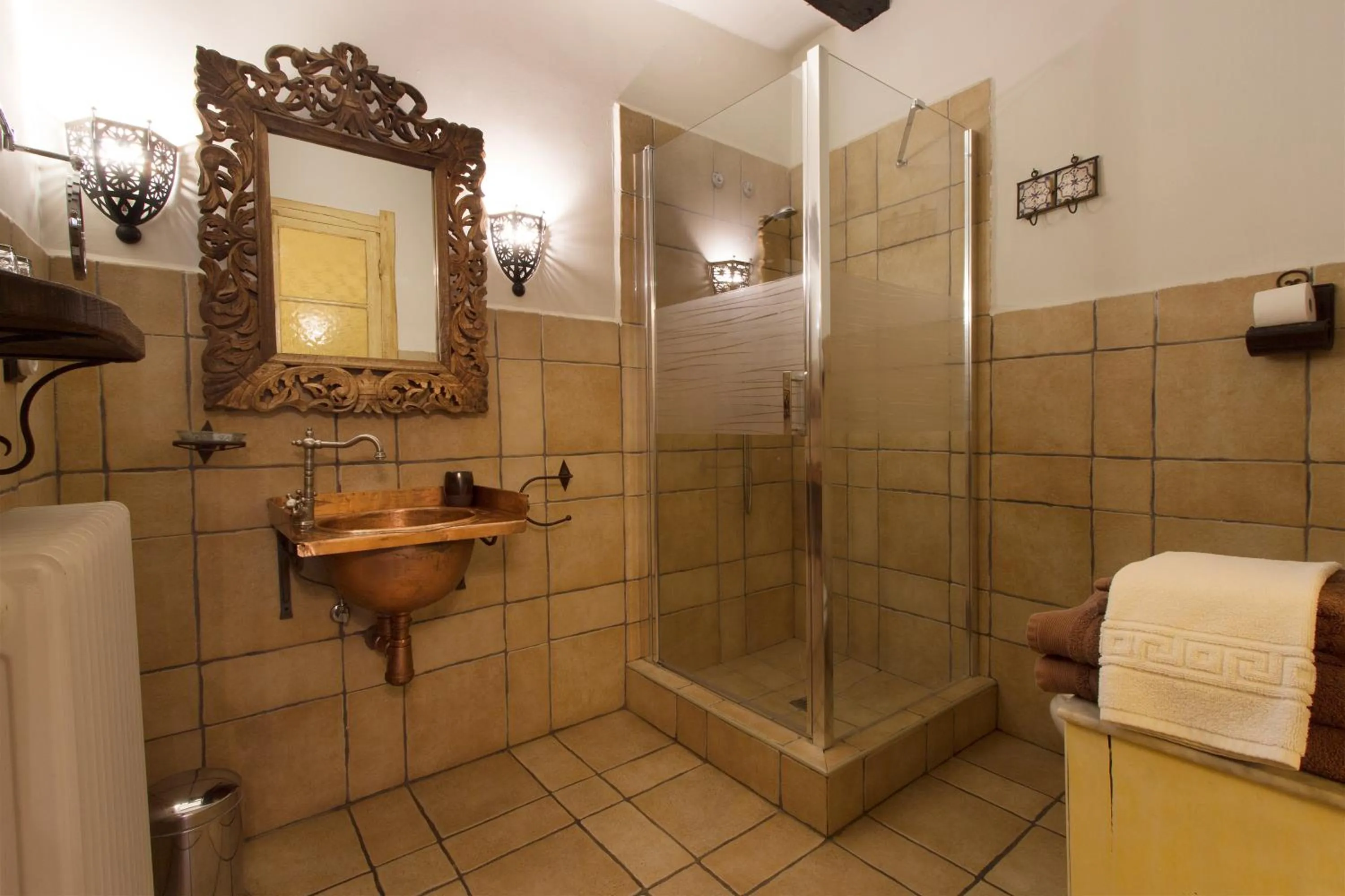 Bathroom in Hotel Boutique Posada de Sajazarra