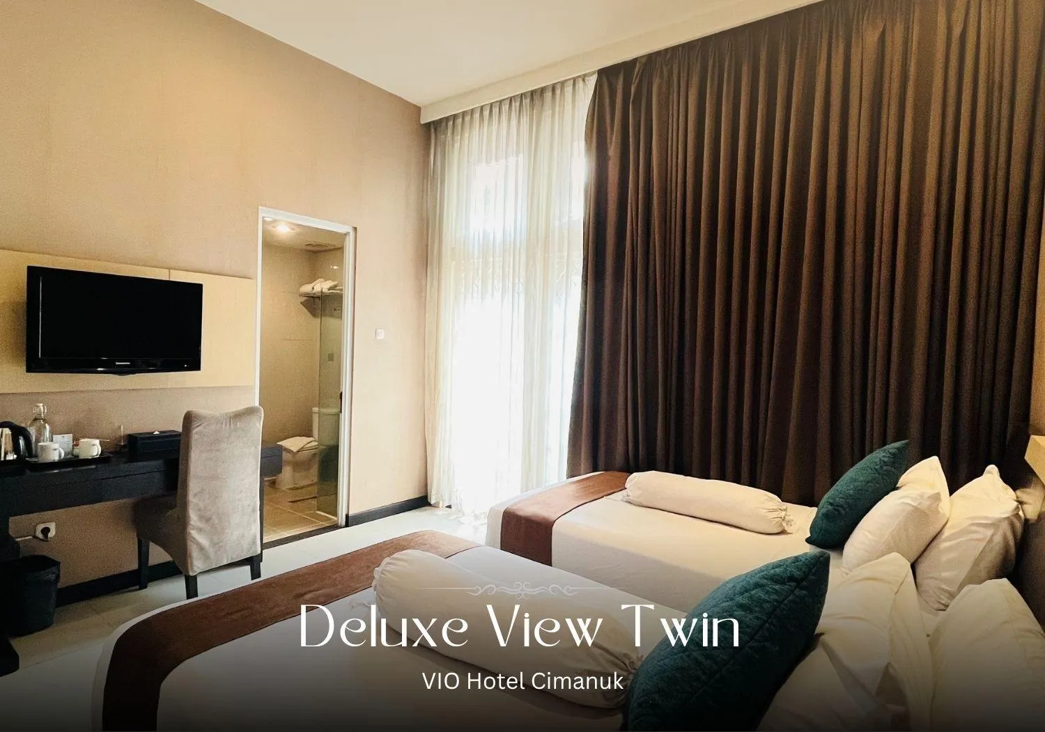 Bed in Vio Hotel Cimanuk Bandung