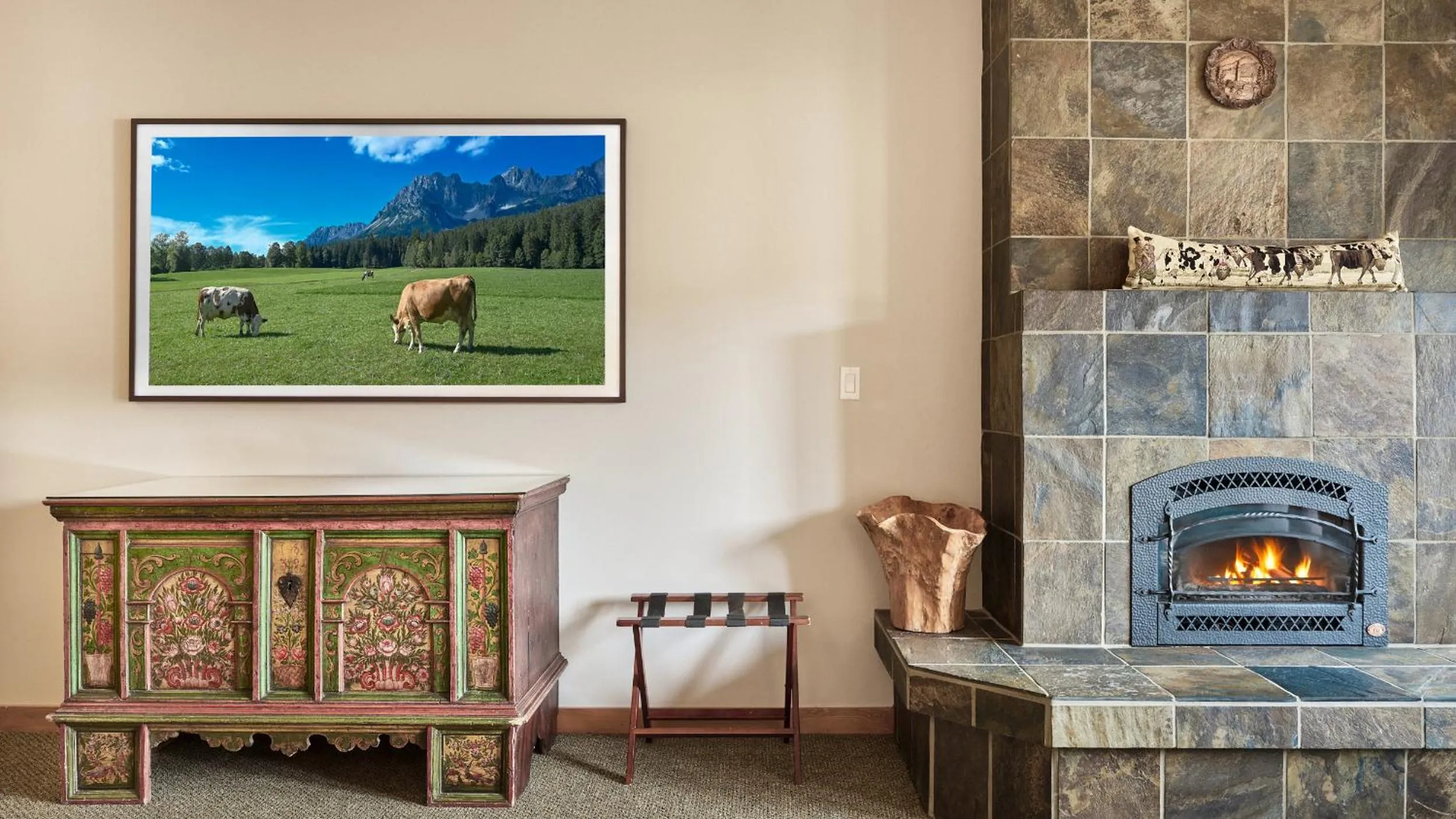 TV and multimedia in Landhaus Erika