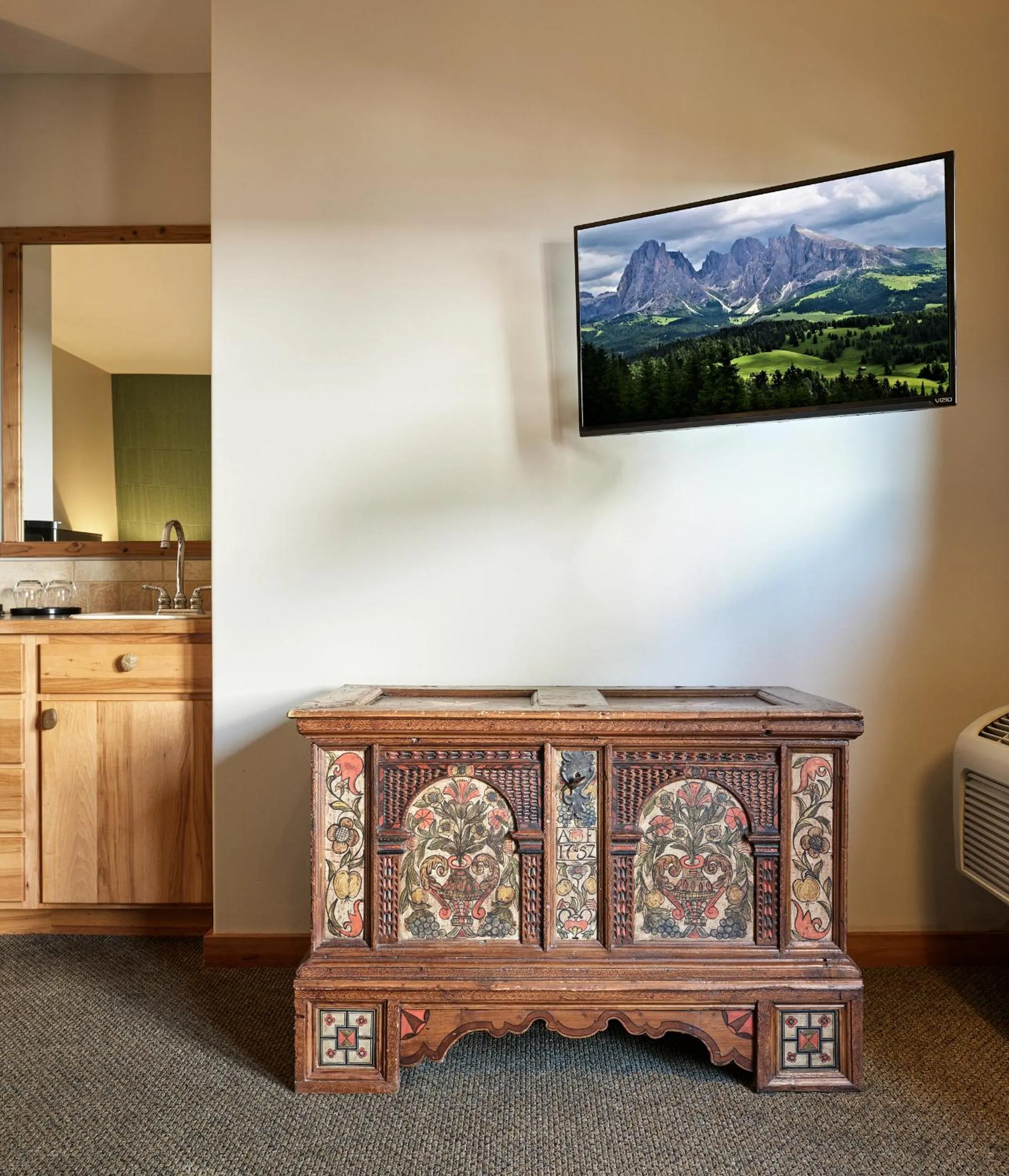 Decorative detail in Landhaus Erika