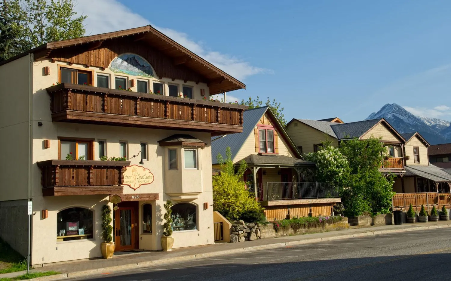 Property building in Solstice Suites