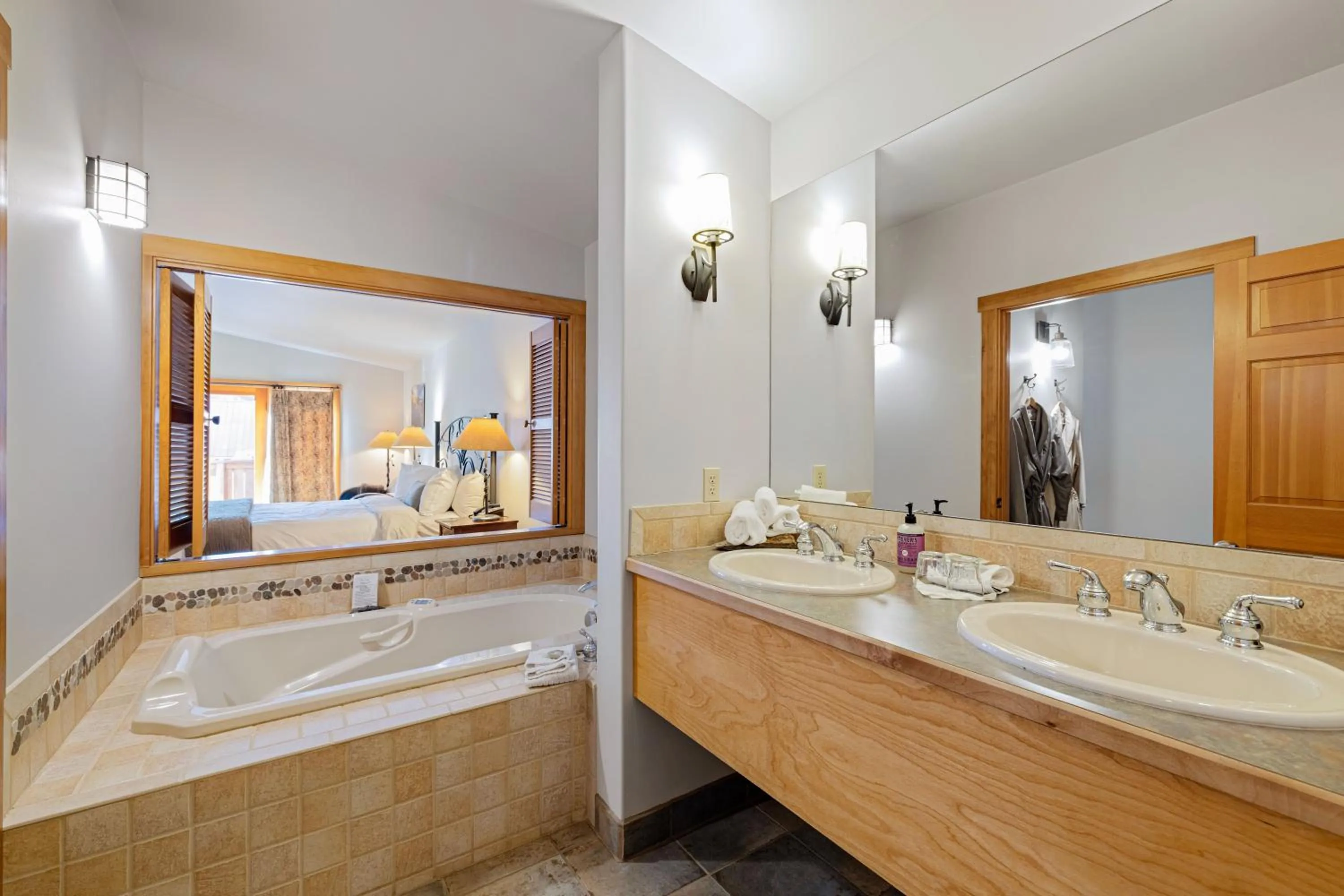 Bathroom in Solstice Suites