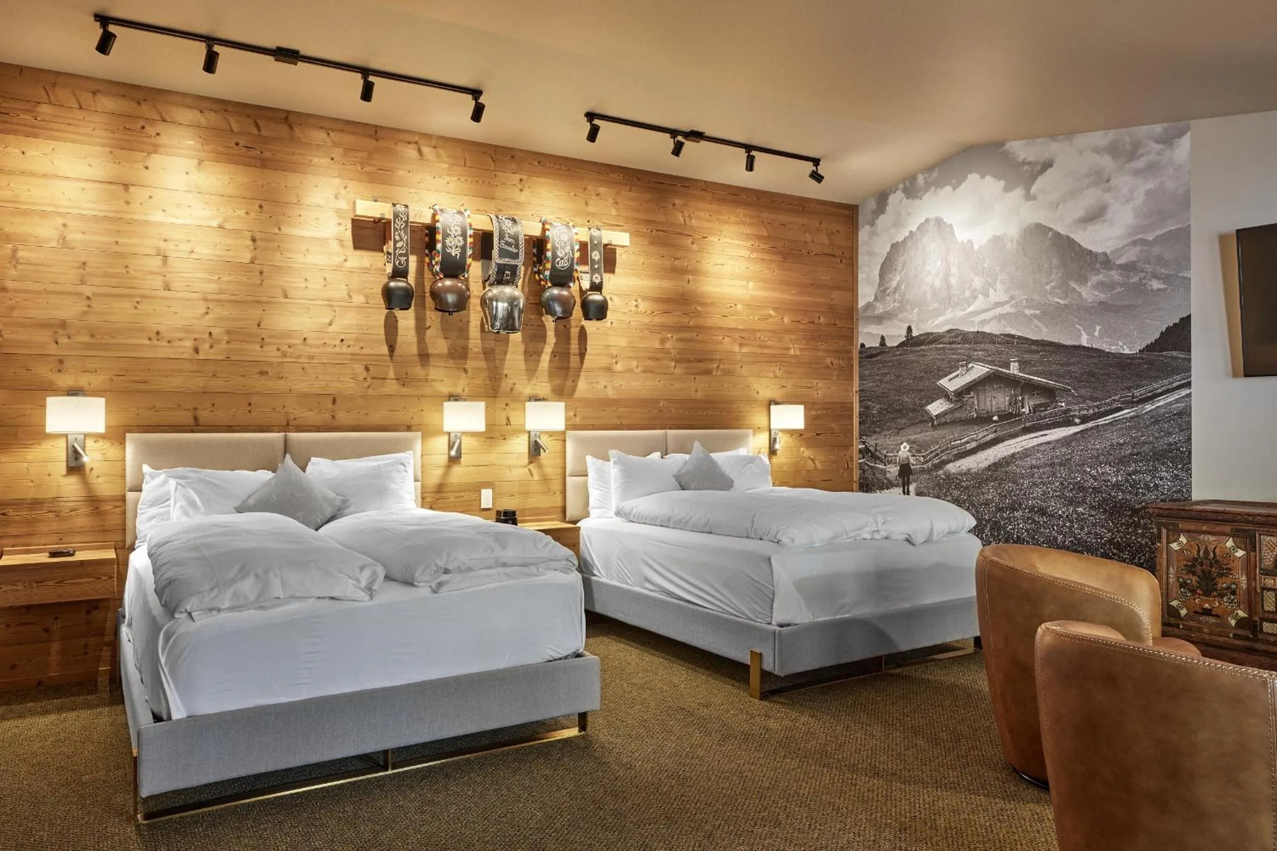 Bedroom, Bed in Landhaus Erika