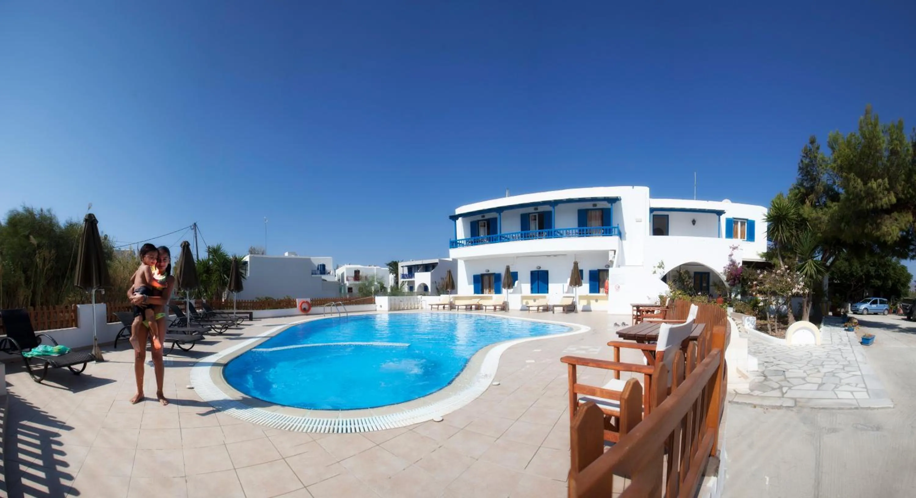 Swimming pool in Anna Studios