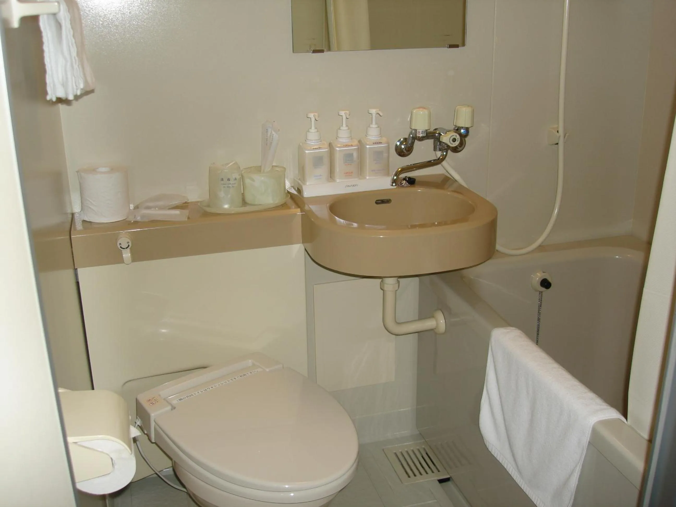 Shower in Hotel Soyokaze