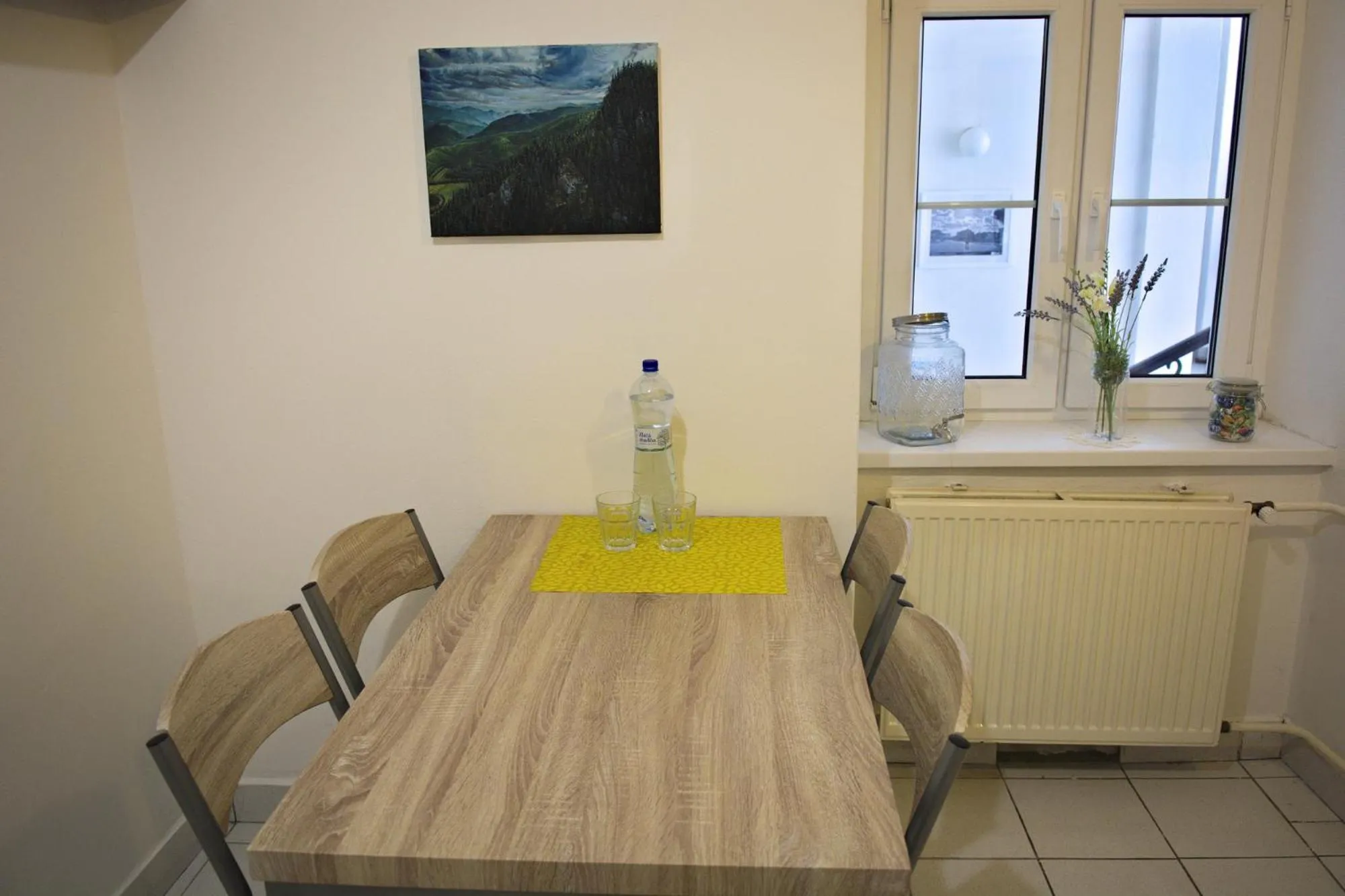 Dining area in GRAN hostel