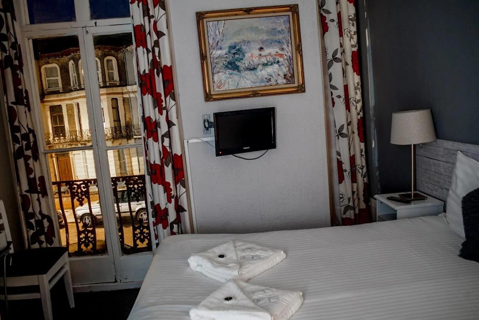 Bedroom, Bed in Villa Rose