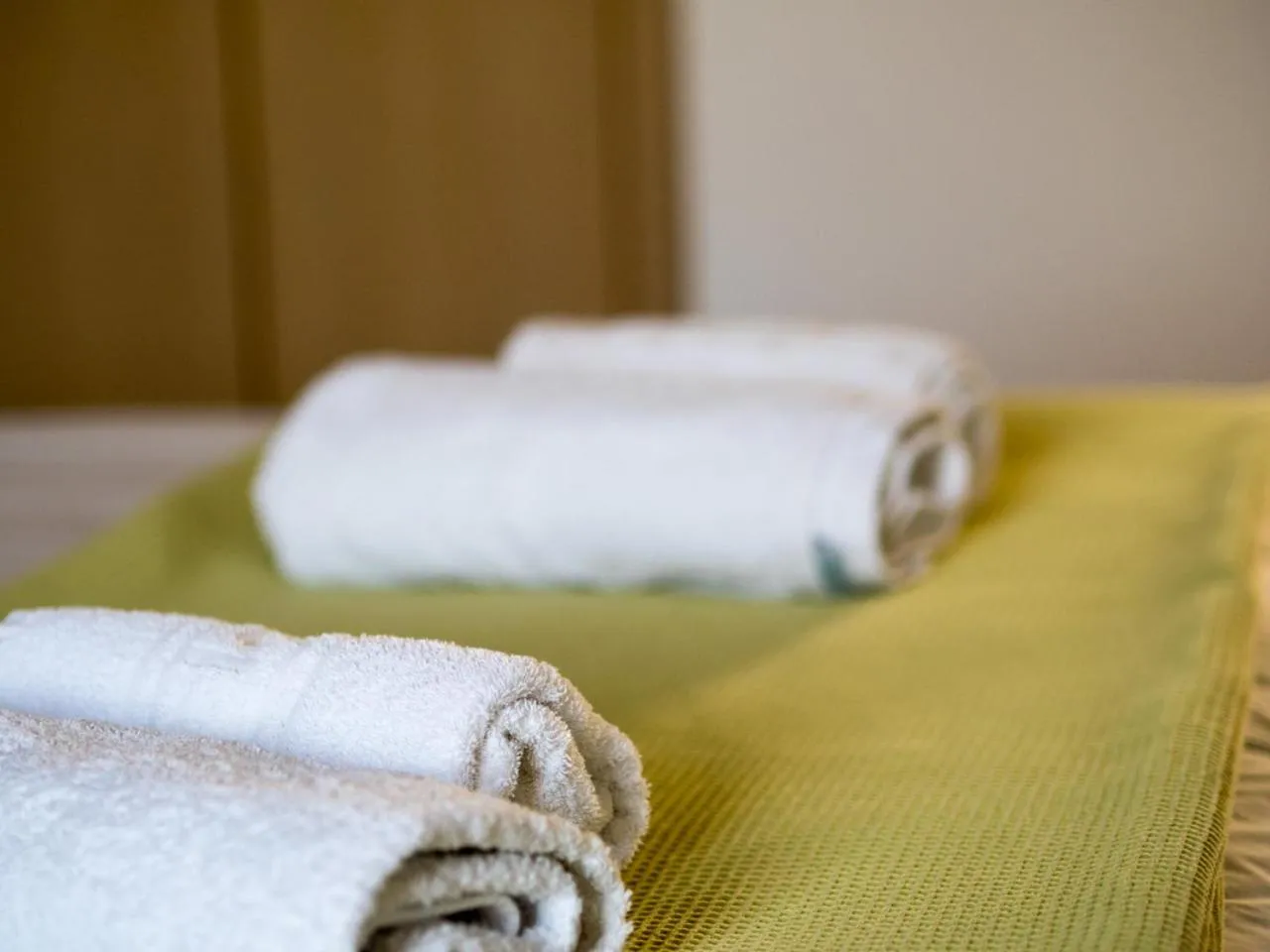 Decorative detail, Bed in Almyra Hotel