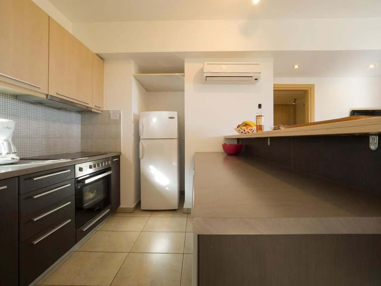 Kitchen or kitchenette in Almyra Hotel