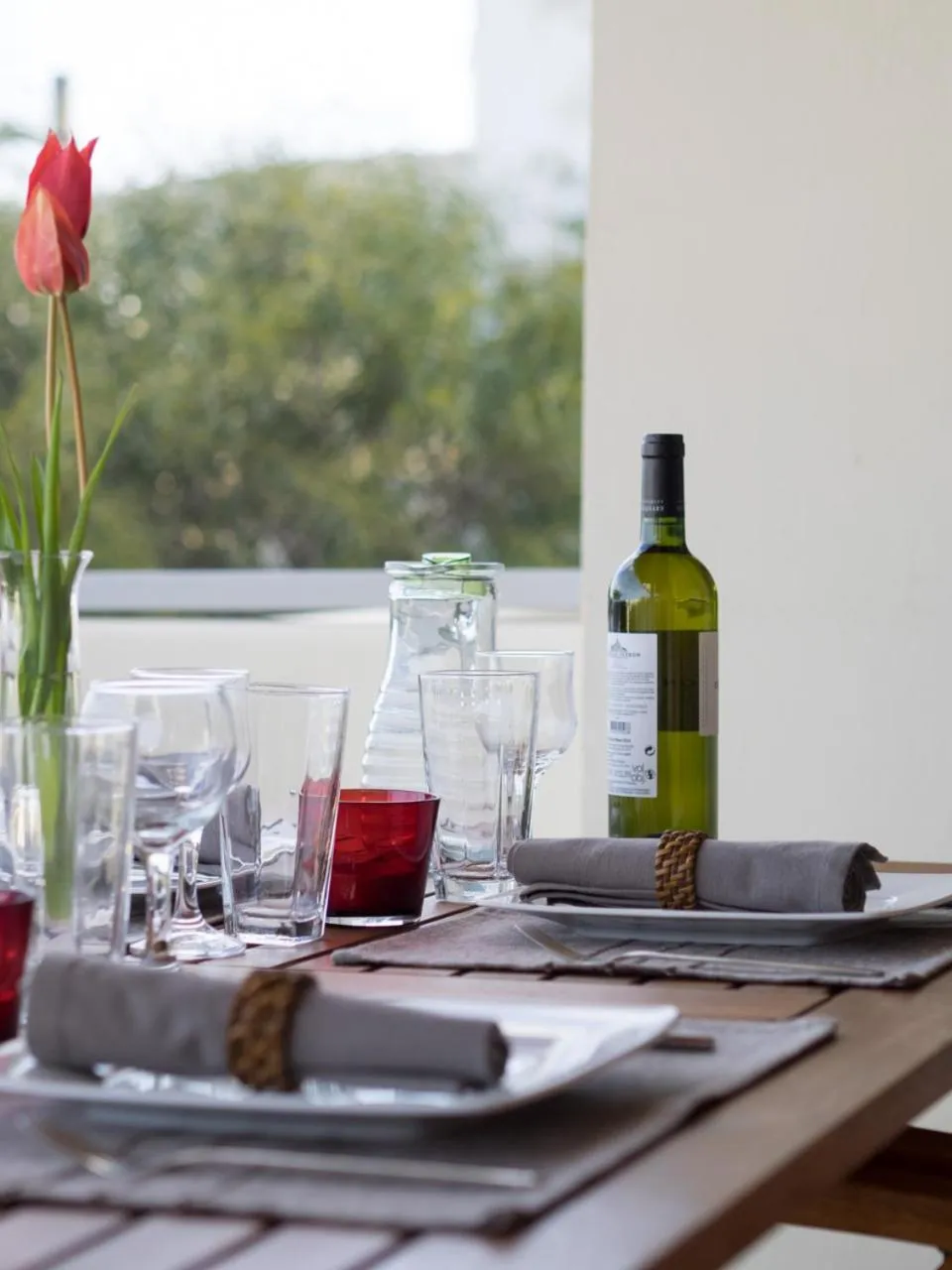 Garden view in Almyra Hotel