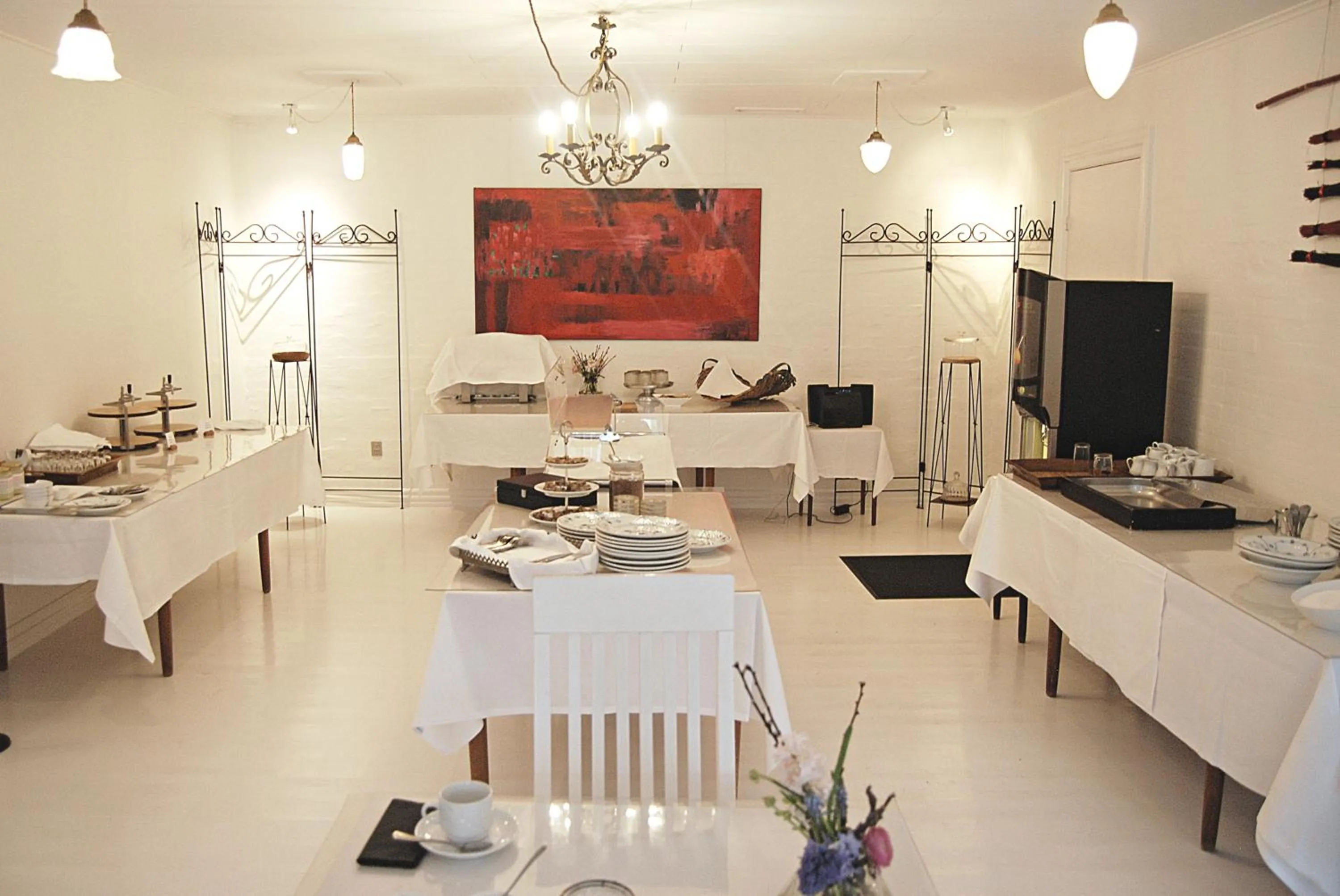 Buffet breakfast in Nørre Vissing Kro