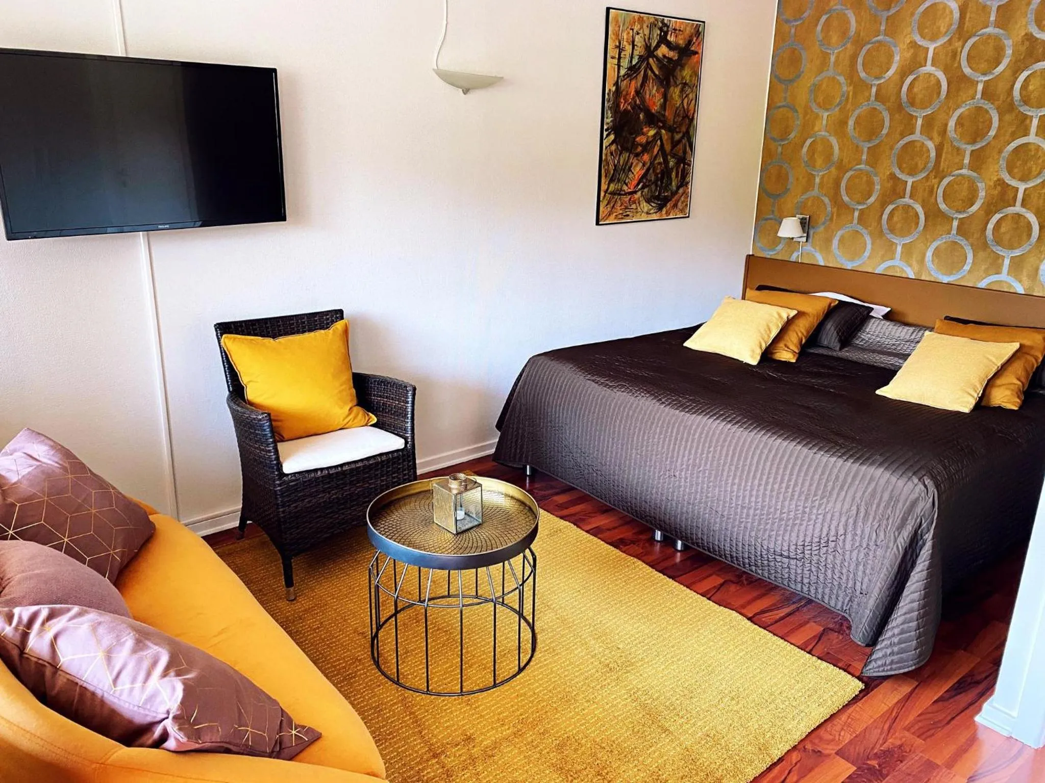 Bed in Nørre Vissing Kro