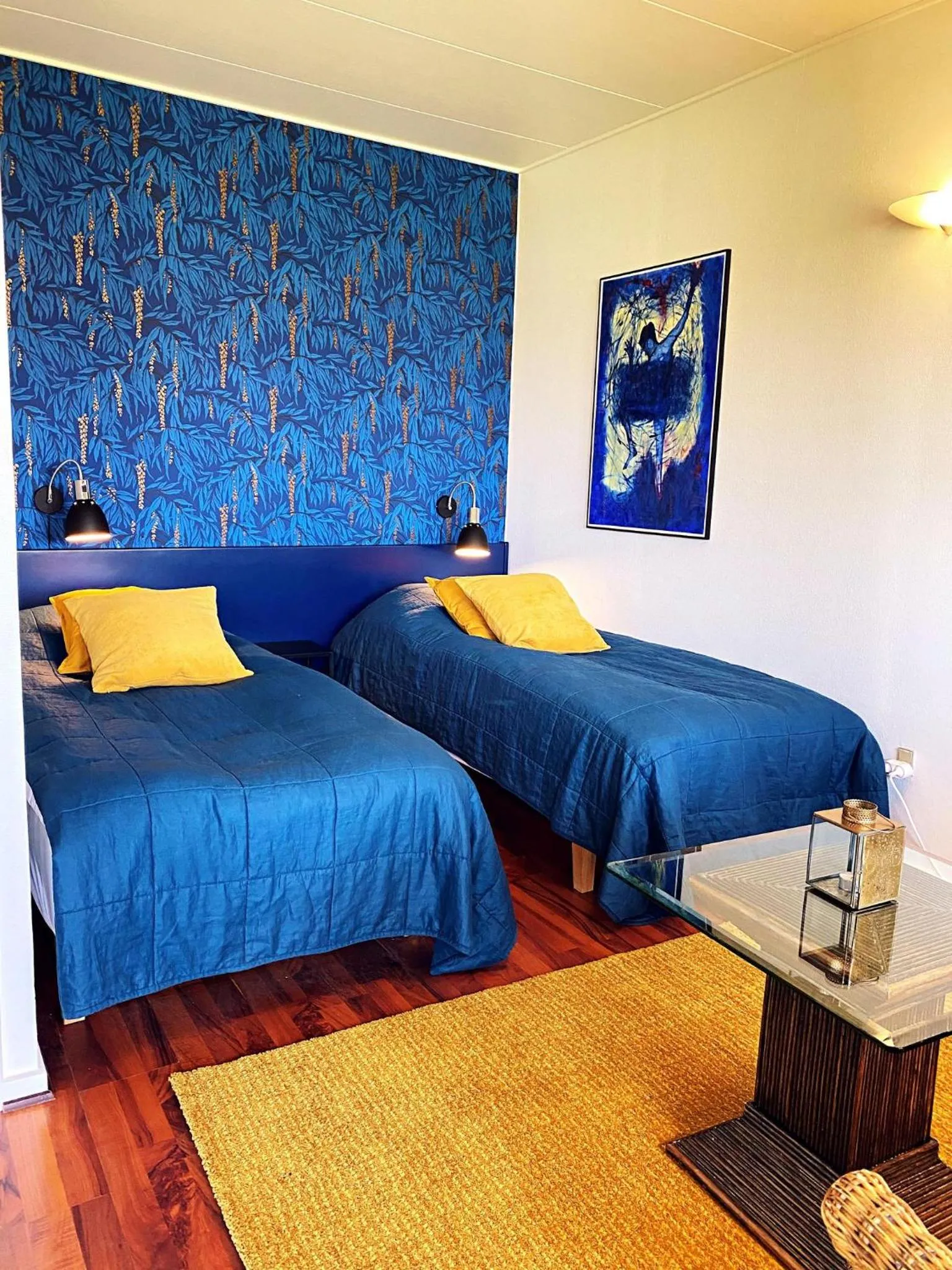 Bed in Nørre Vissing Kro