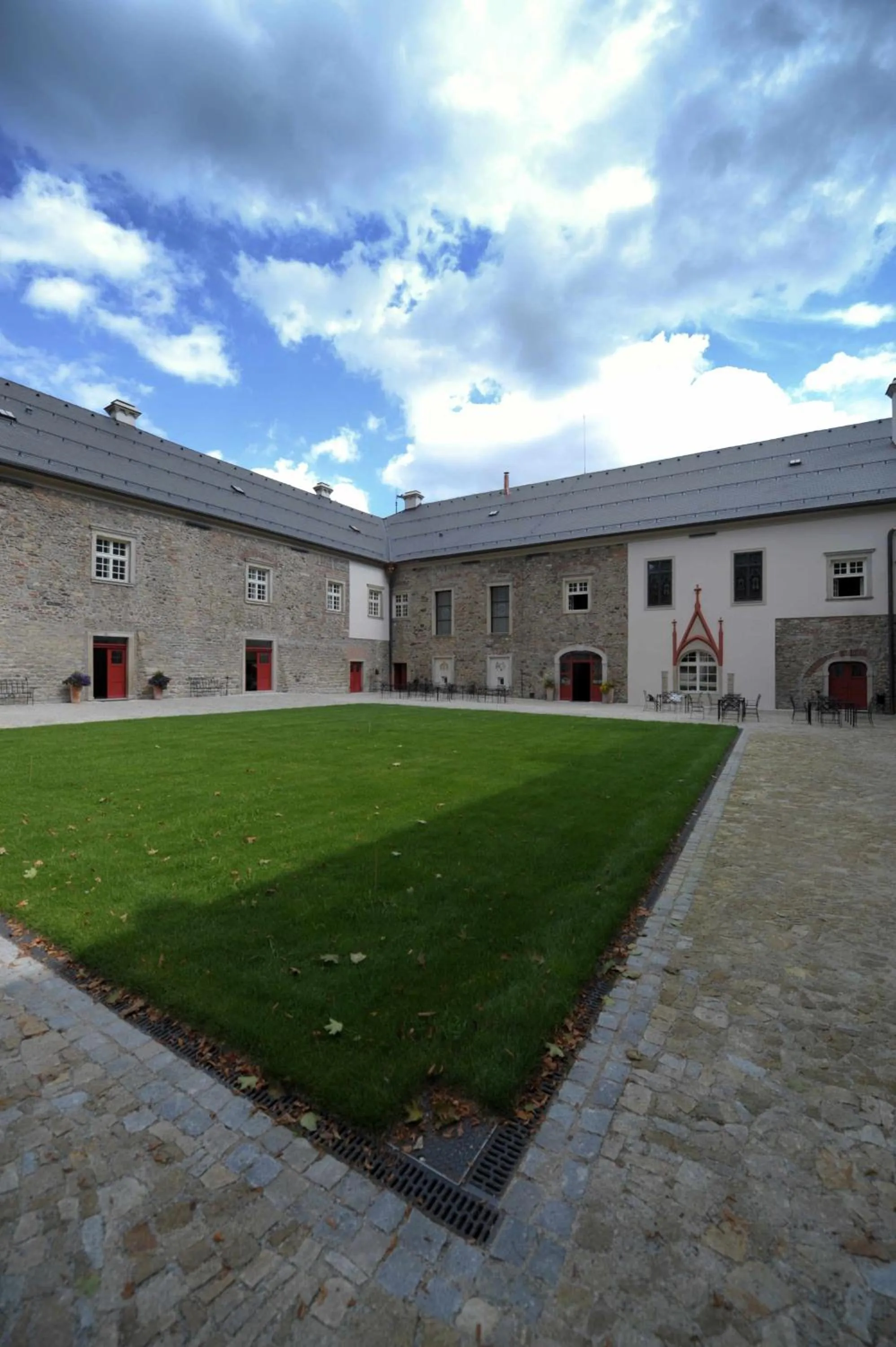 Facade/entrance in Chateau Herálec Boutique Hotel & Spa by L'Occitane