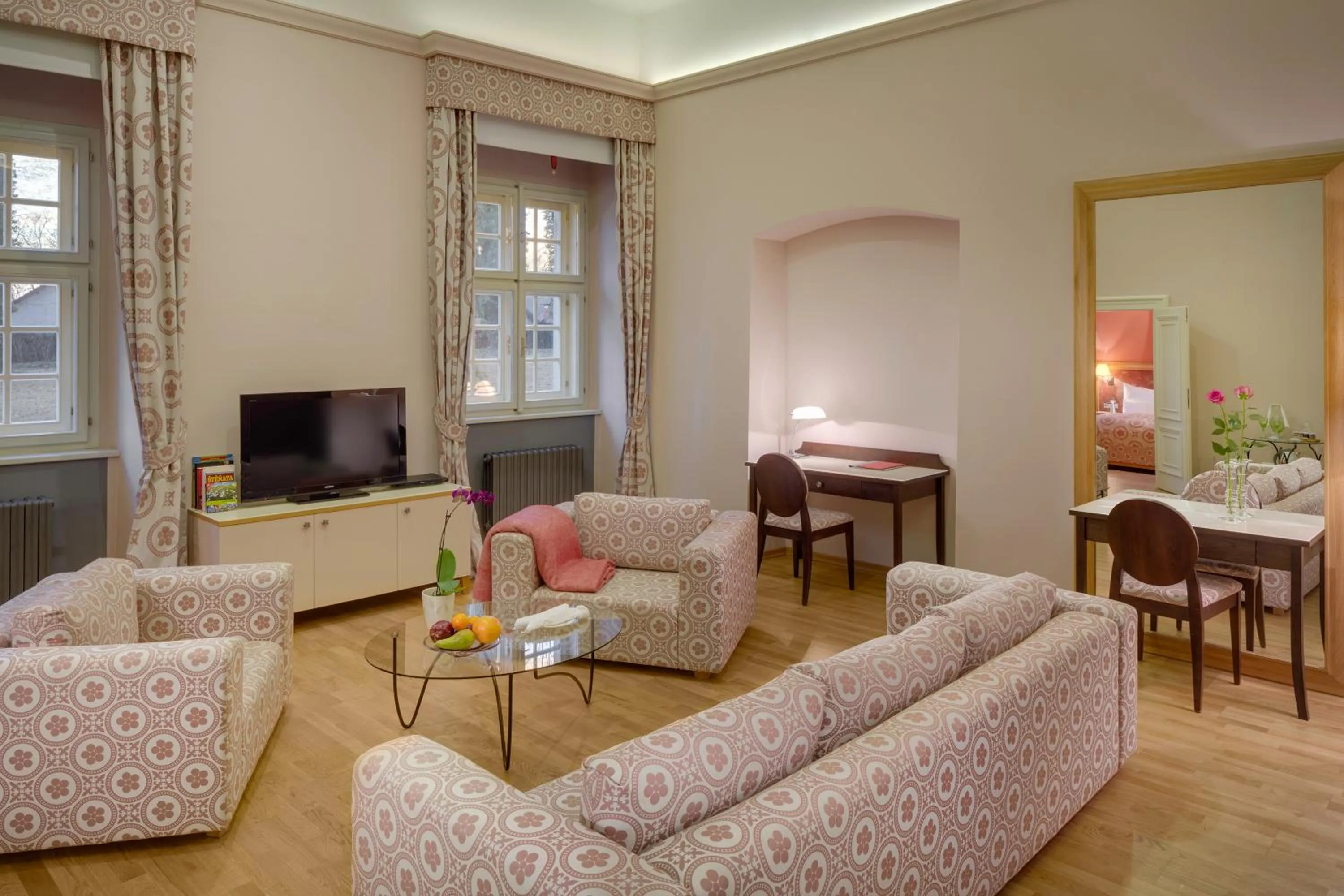 Photo of the whole room in Chateau Herálec Boutique Hotel & Spa by L'Occitane