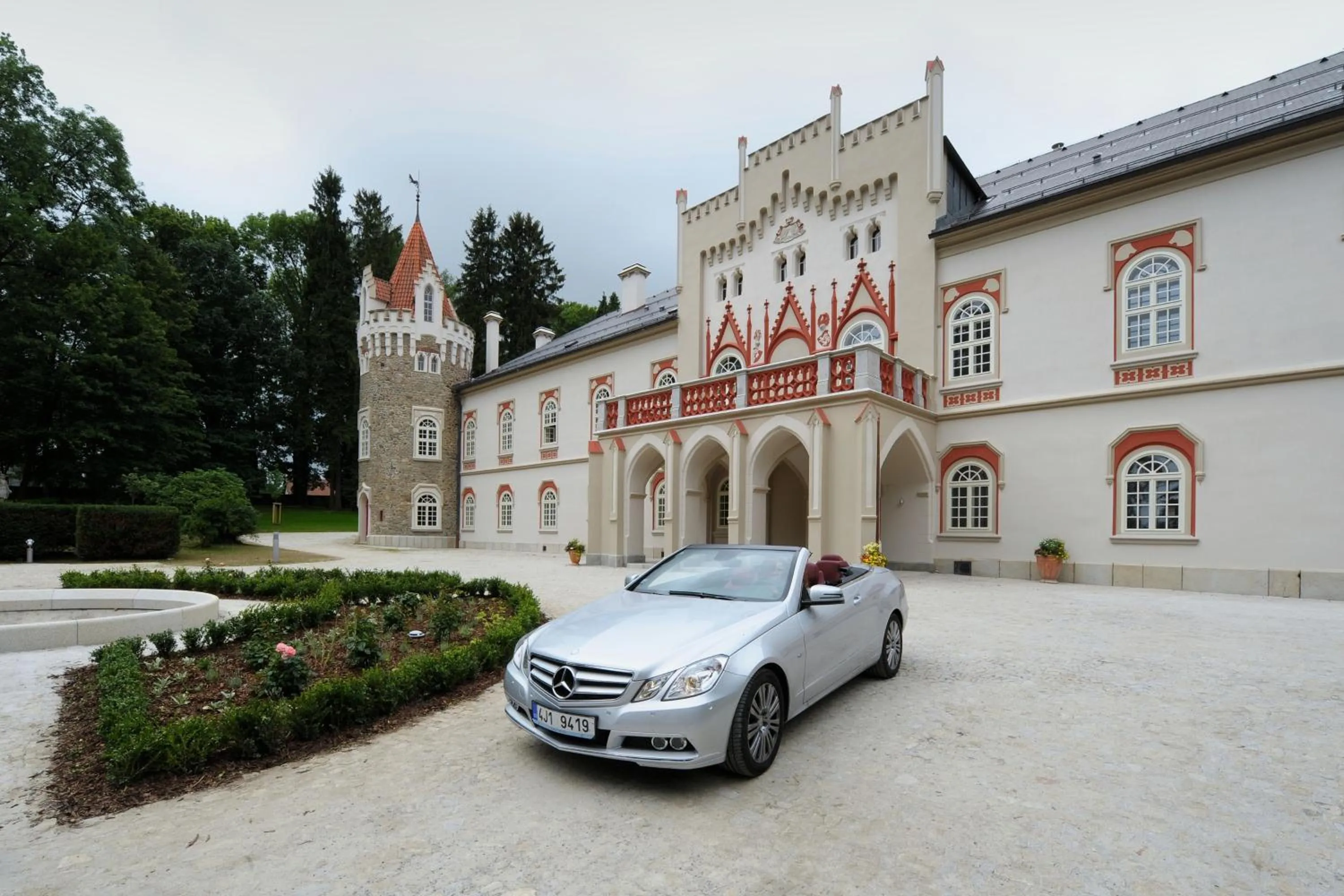 Facade/entrance in Chateau Herálec Boutique Hotel & Spa by L'Occitane