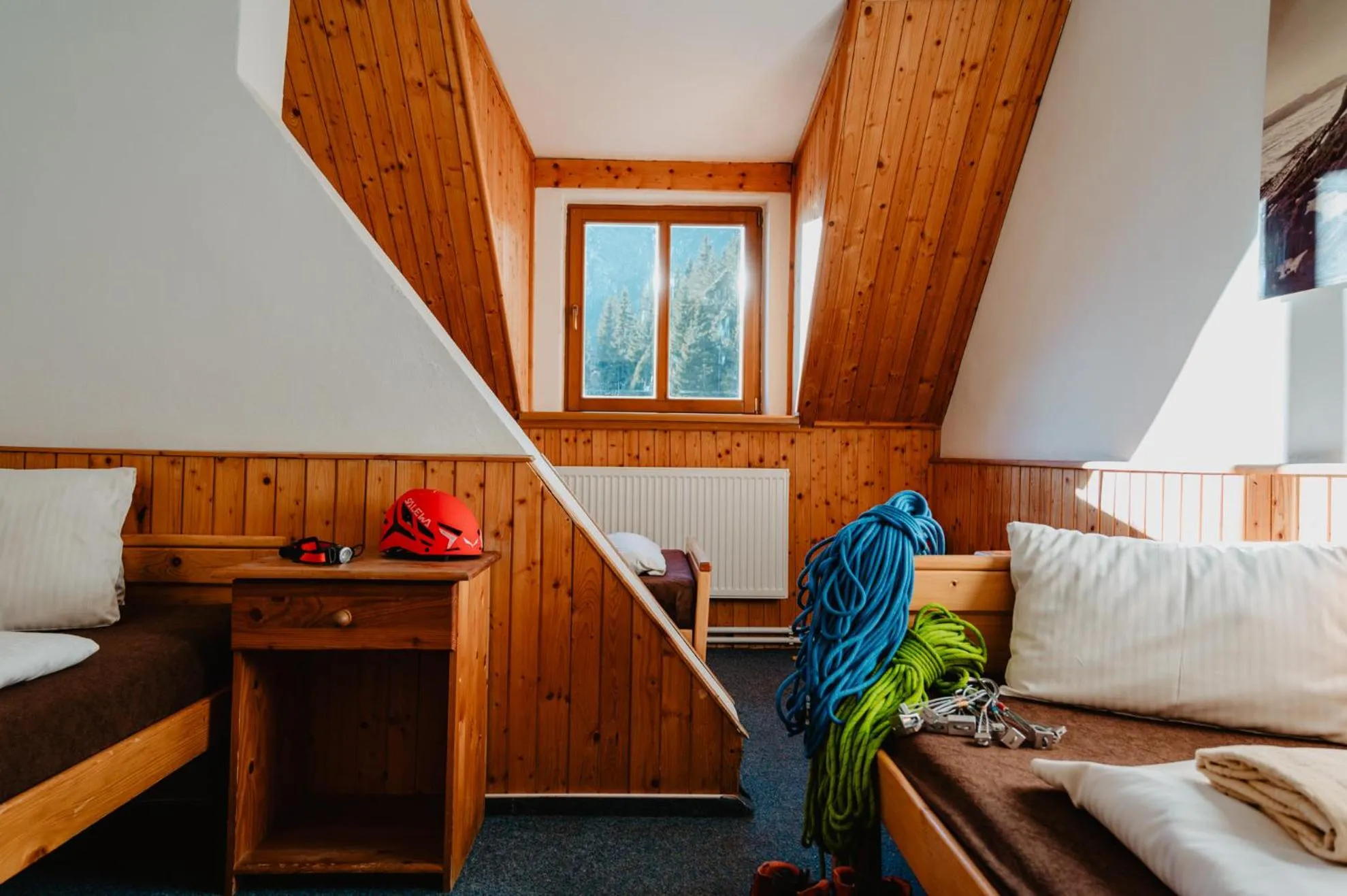 Bed in Horský Hotel Popradské Pleso