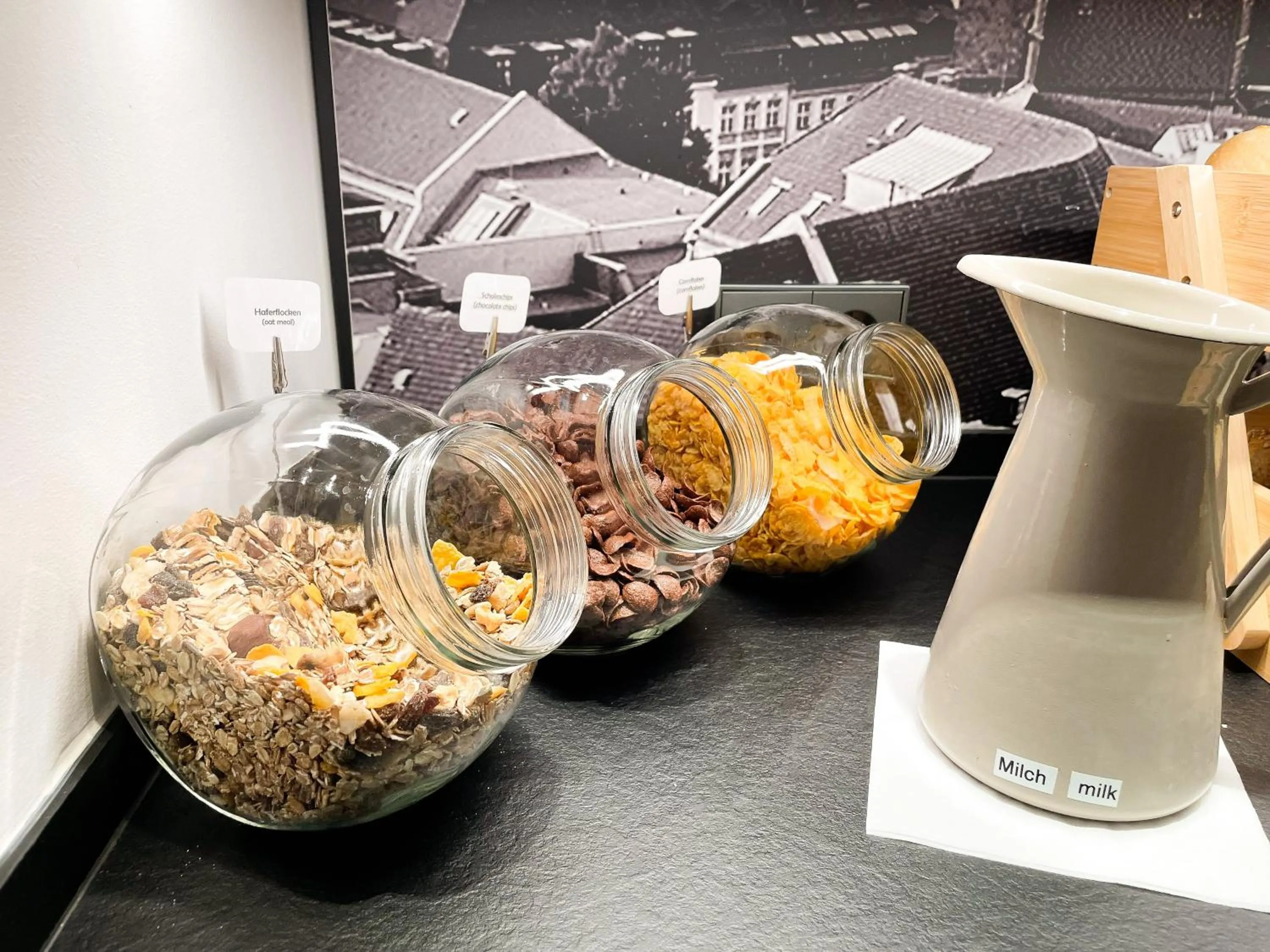 Breakfast in HOLI City Apart Hotel Berlin