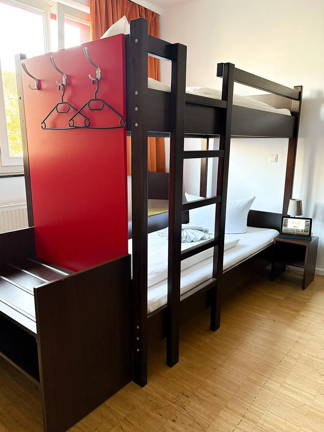 Bed in HOLI City Apart Hotel Berlin