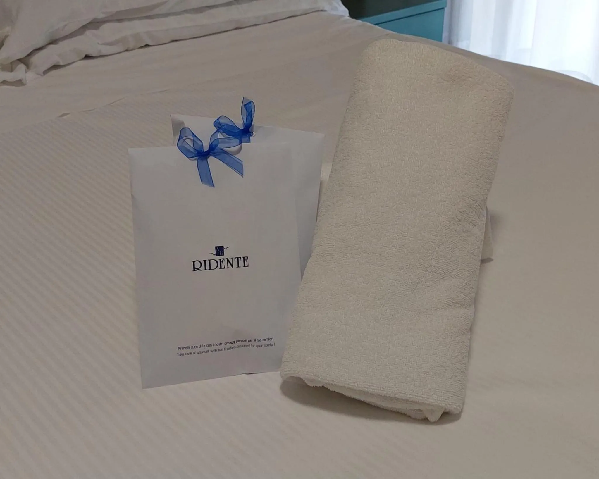 Bed in Albergo Ridente