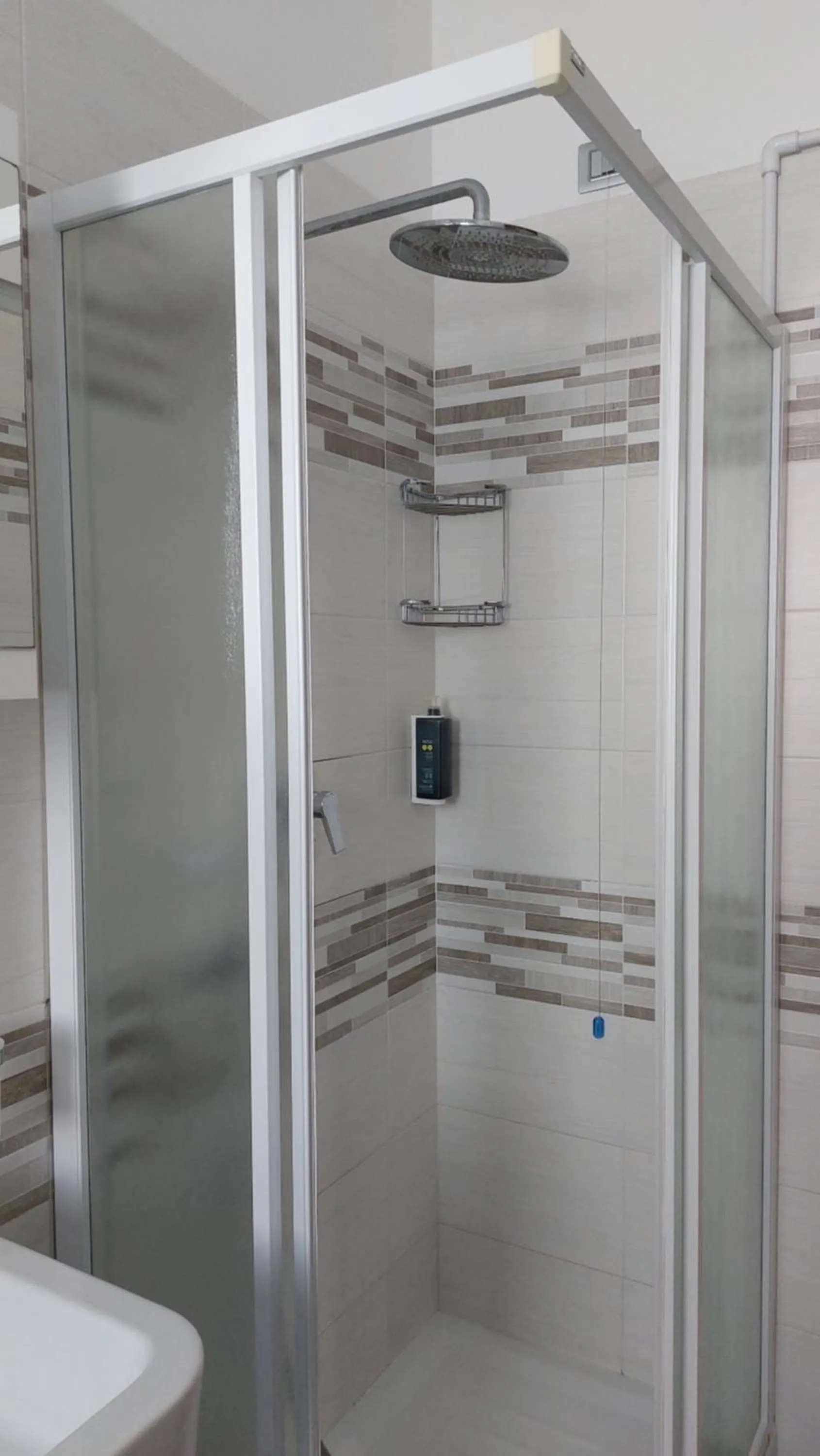 Shower in Albergo Ridente