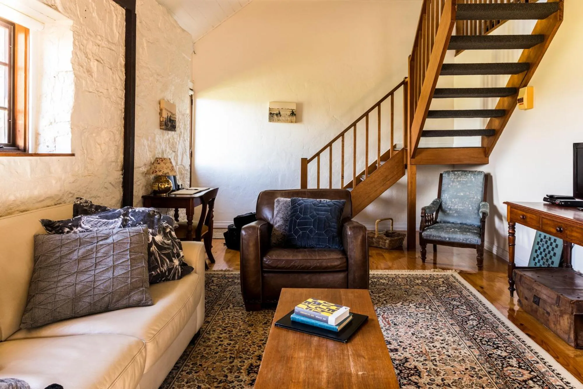 Living room in Daisy Bank Cottages