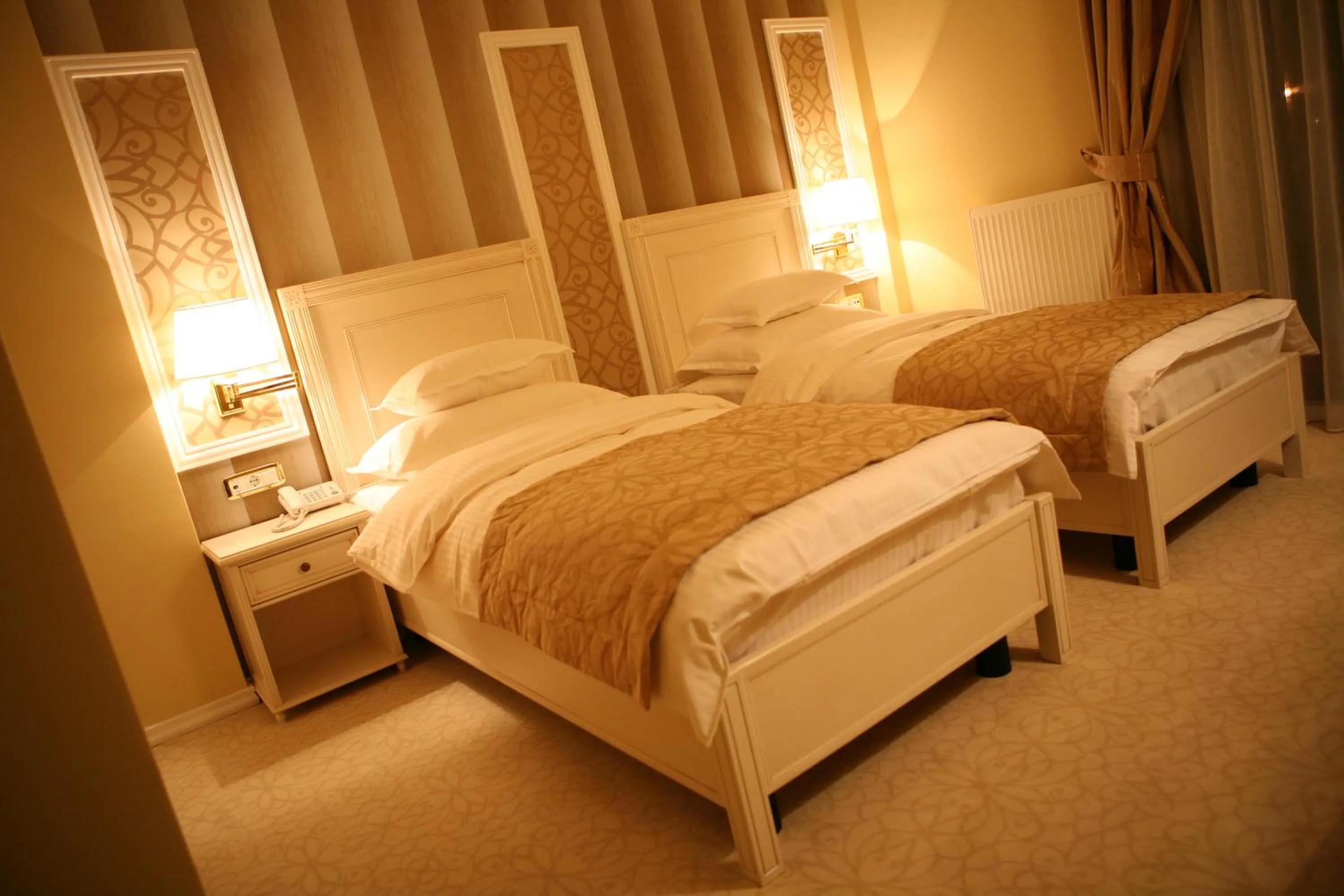 Bed in Hotel Villa Viktorija