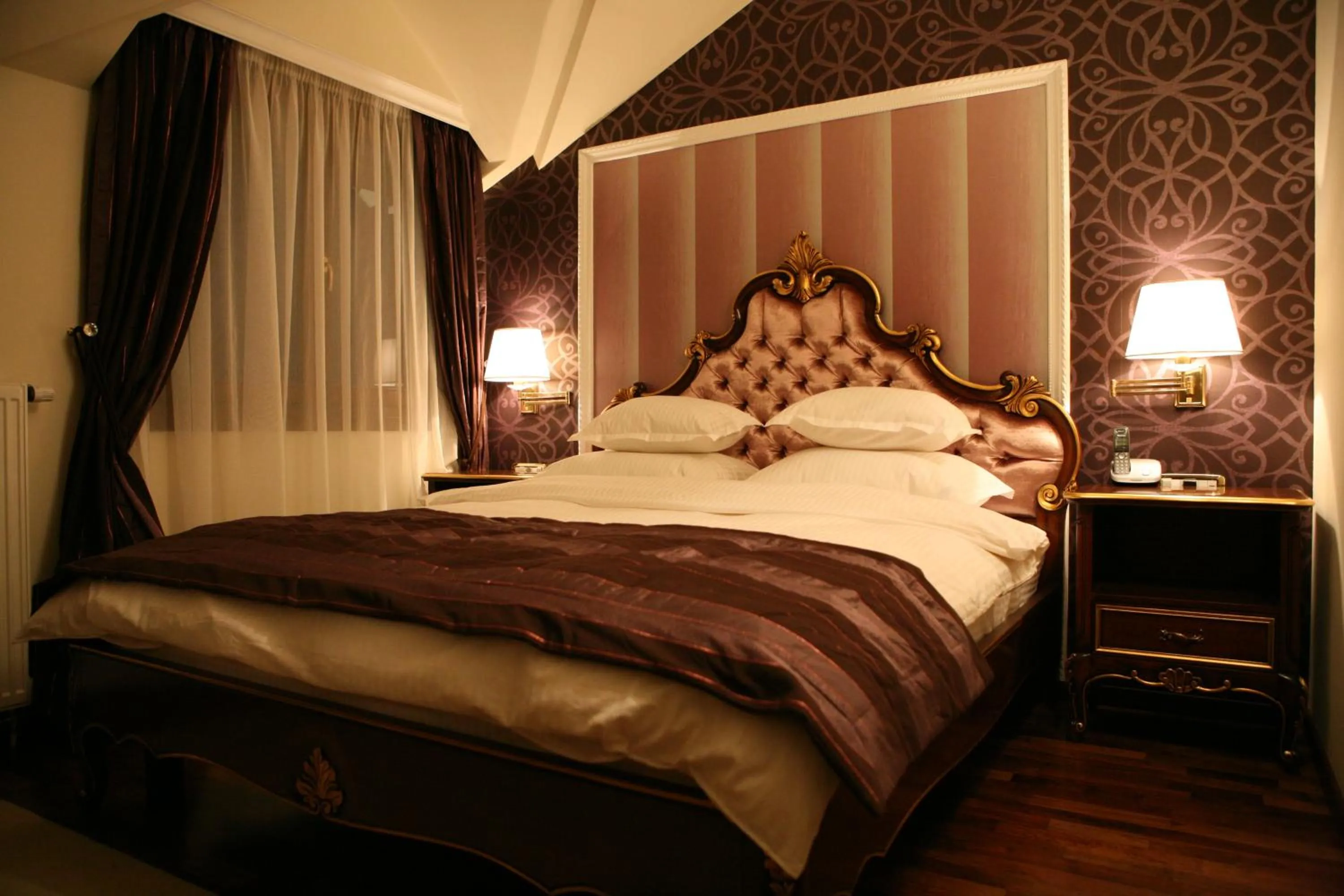 Bed in Hotel Villa Viktorija