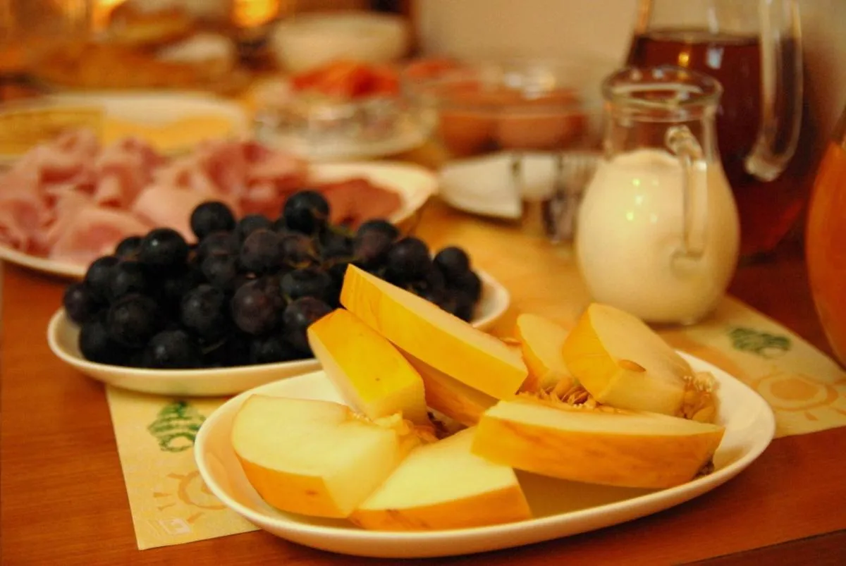 Food and drinks in Hotel Wolf