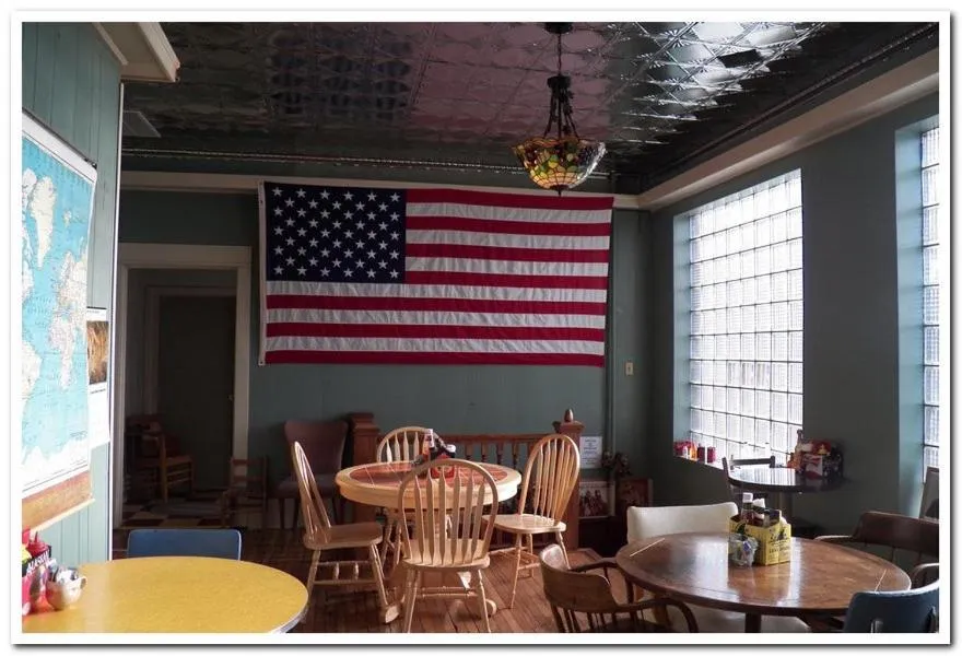Dining area in Historic Hotel Greybull