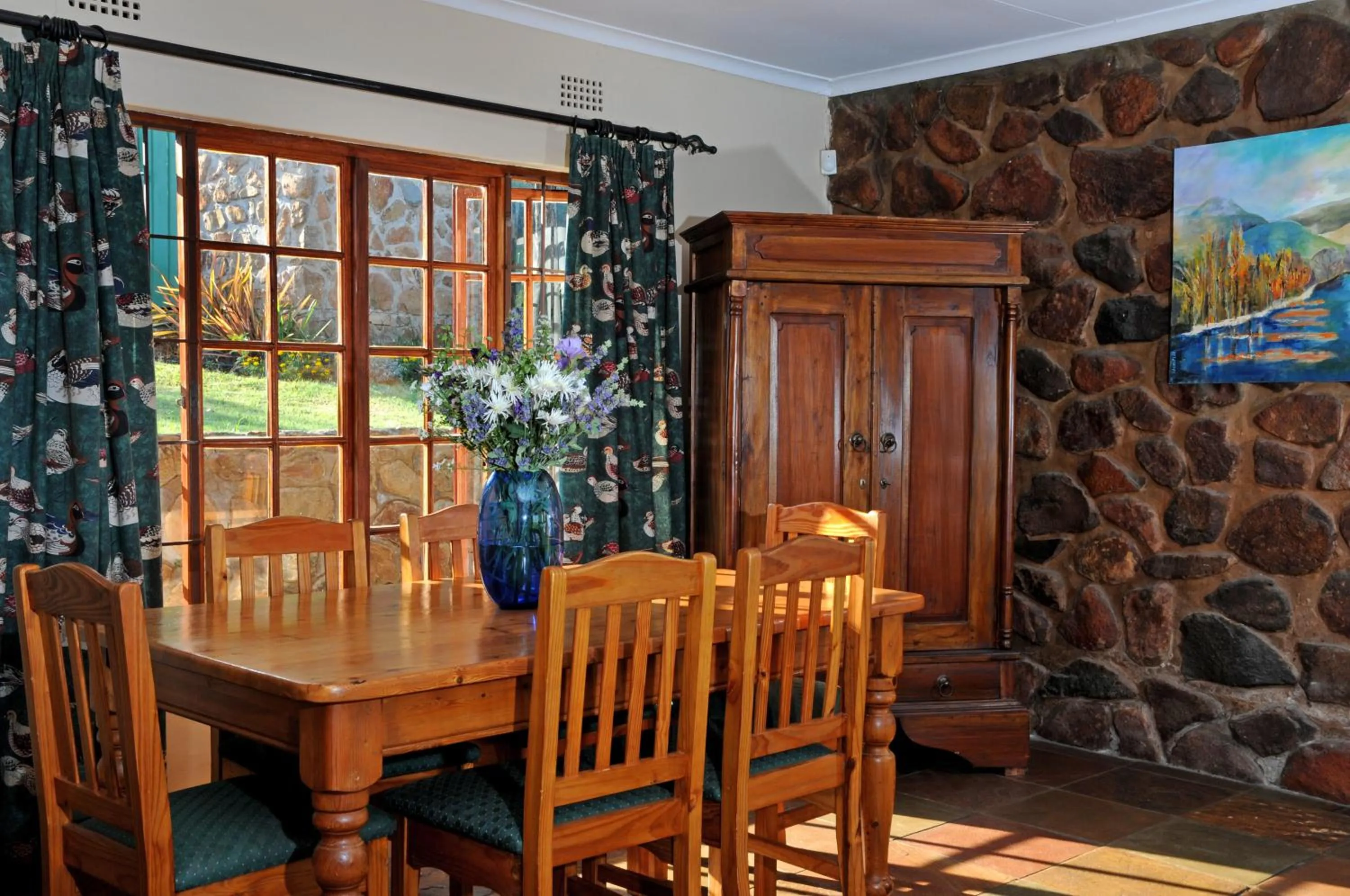 Living room in Stonecutters Lodge